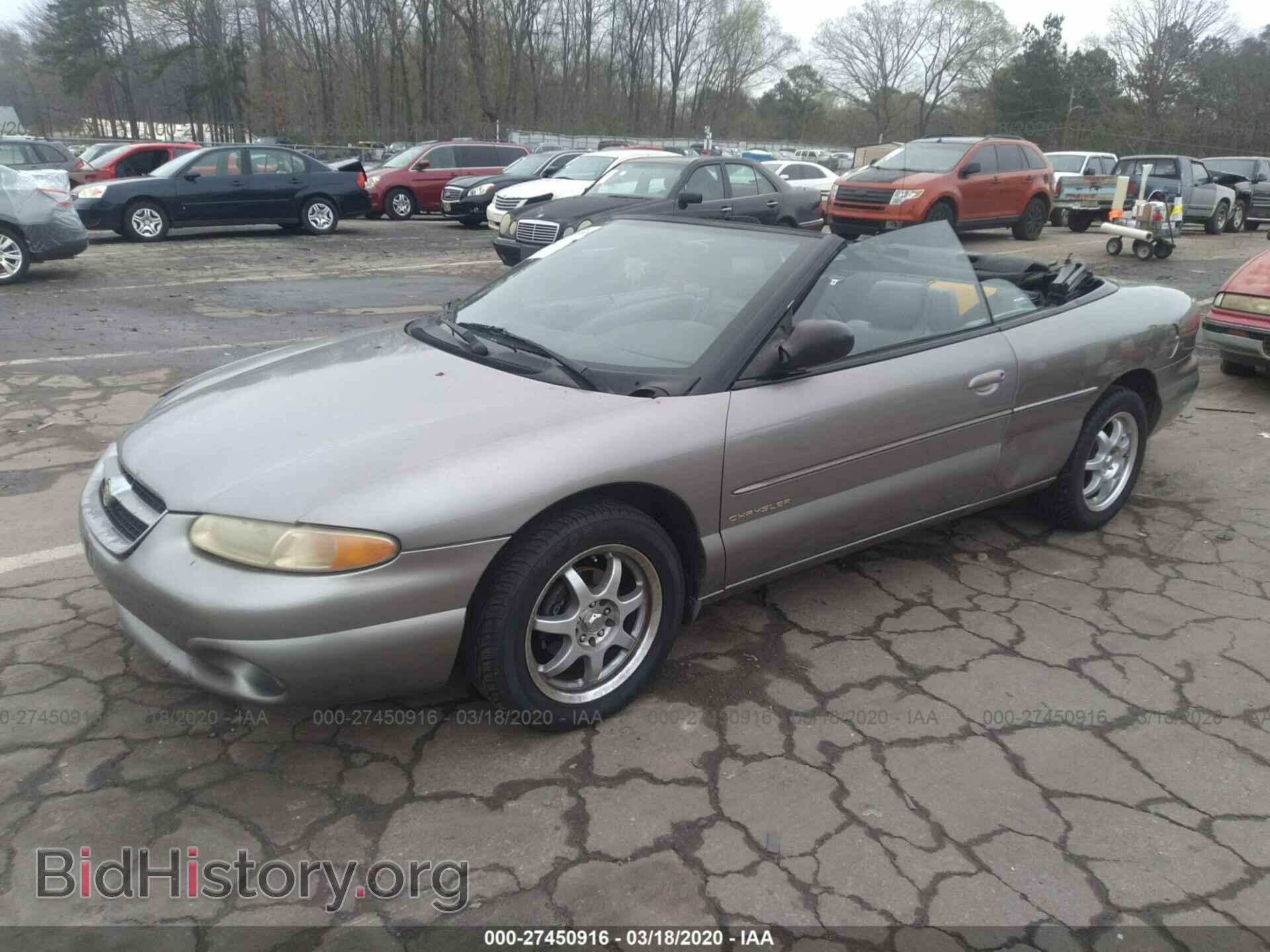 1998 CHRYSLER SEBRING - VIN: 3C3EL55H0WT235362 - Фото 2