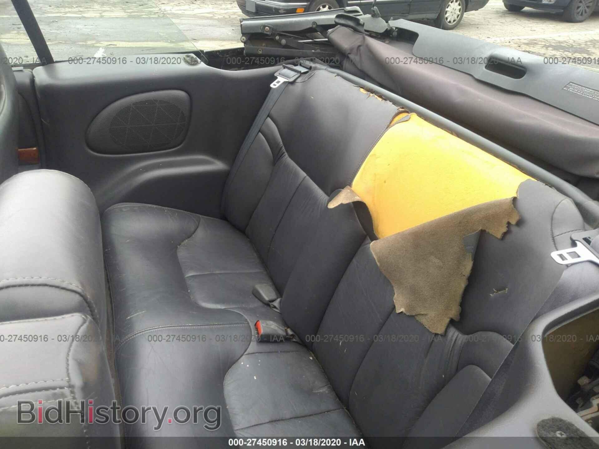 1998 CHRYSLER SEBRING - VIN: 3C3EL55H0WT235362 - Фото 8