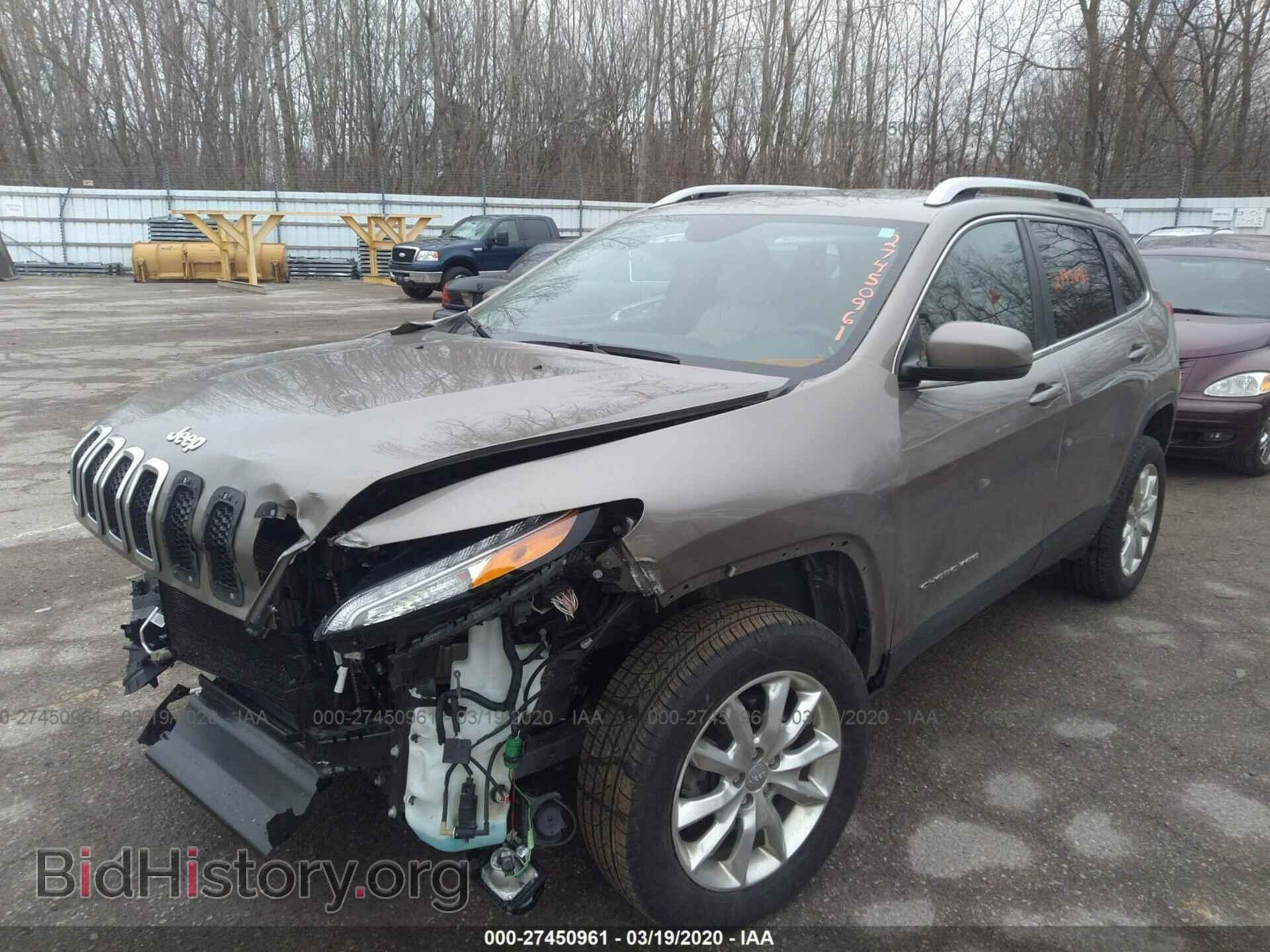 2016 JEEP CHEROKEE - VIN: 1C4PJMDS8GW303906 - Фото 2