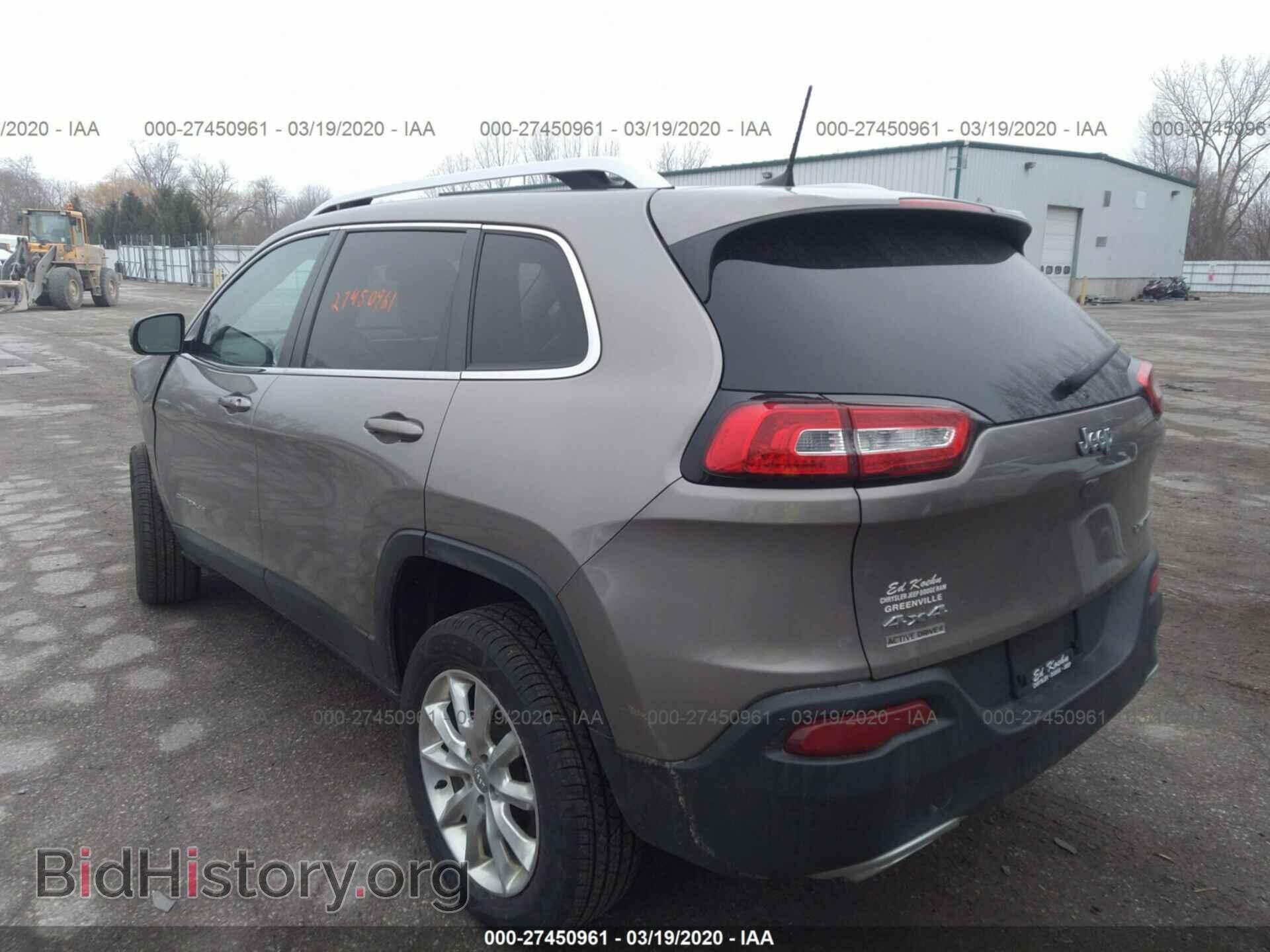 2016 JEEP CHEROKEE - VIN: 1C4PJMDS8GW303906 - Фото 3