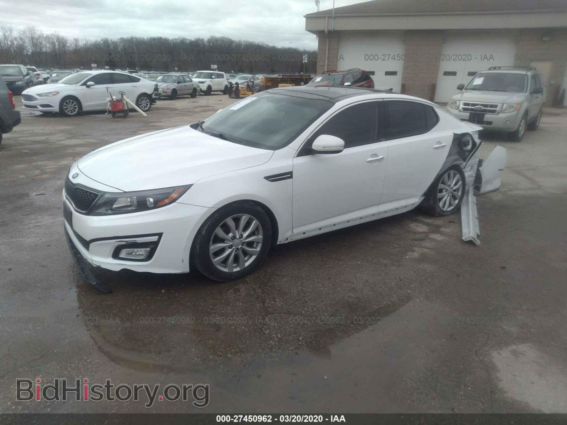 2015 KIA OPTIMA - VIN: 5XXGN4A71FG514224 - Photo 2