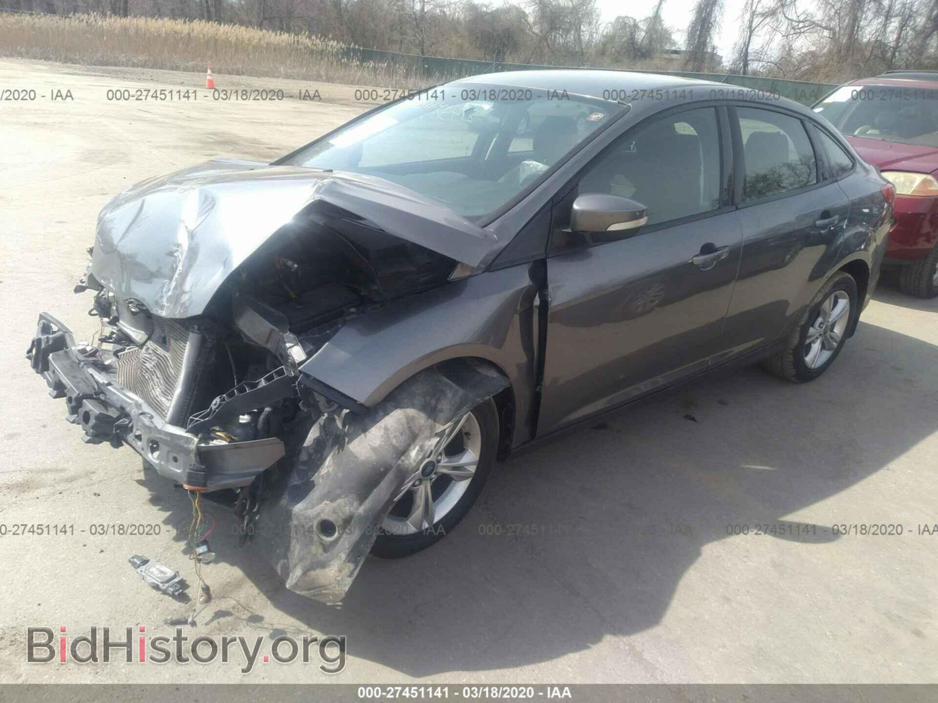 2013 FORD FOCUS - VIN: 1FADP3F28DL376558 - Фото 2