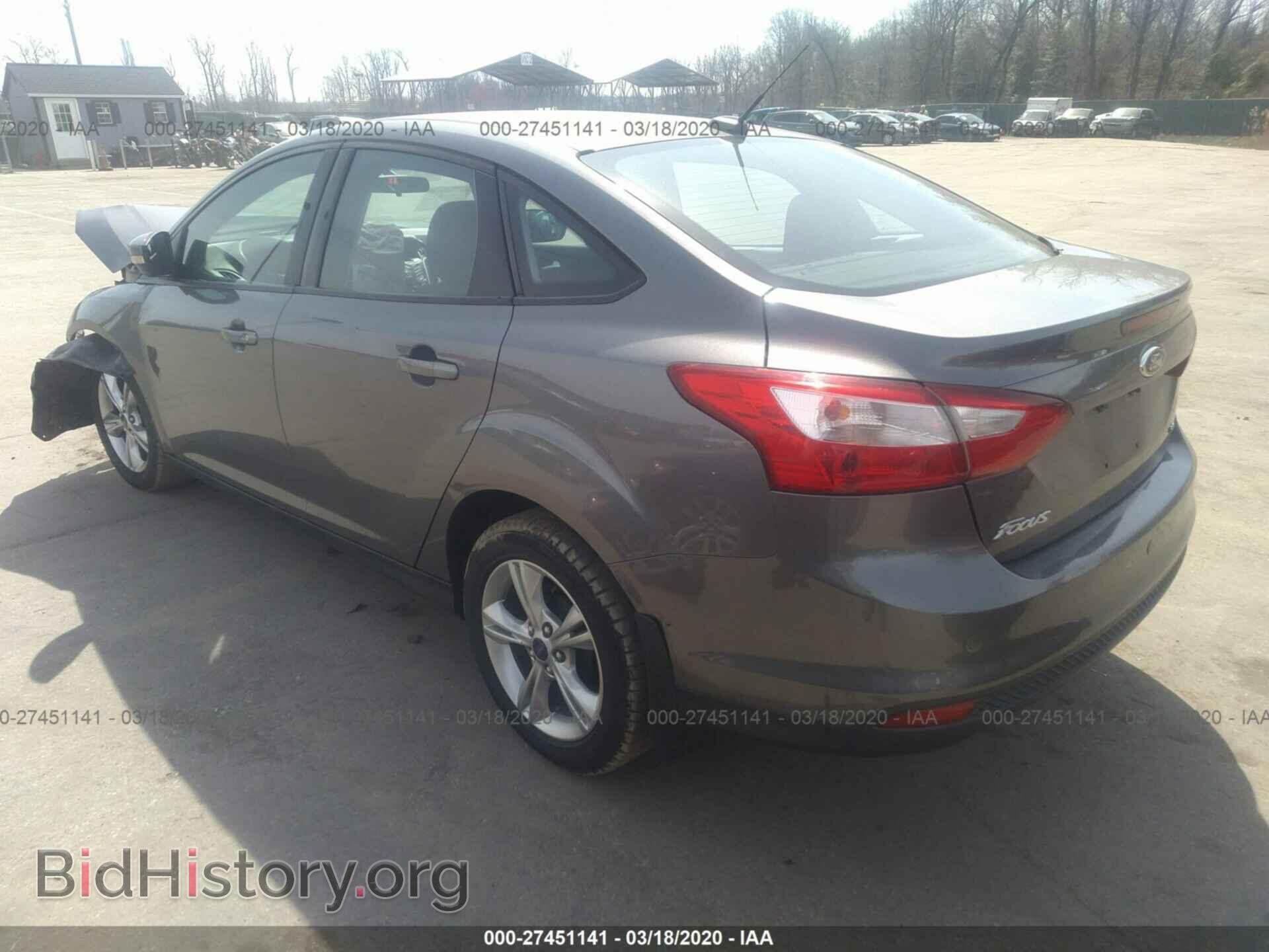 2013 FORD FOCUS - VIN: 1FADP3F28DL376558 - Фото 3