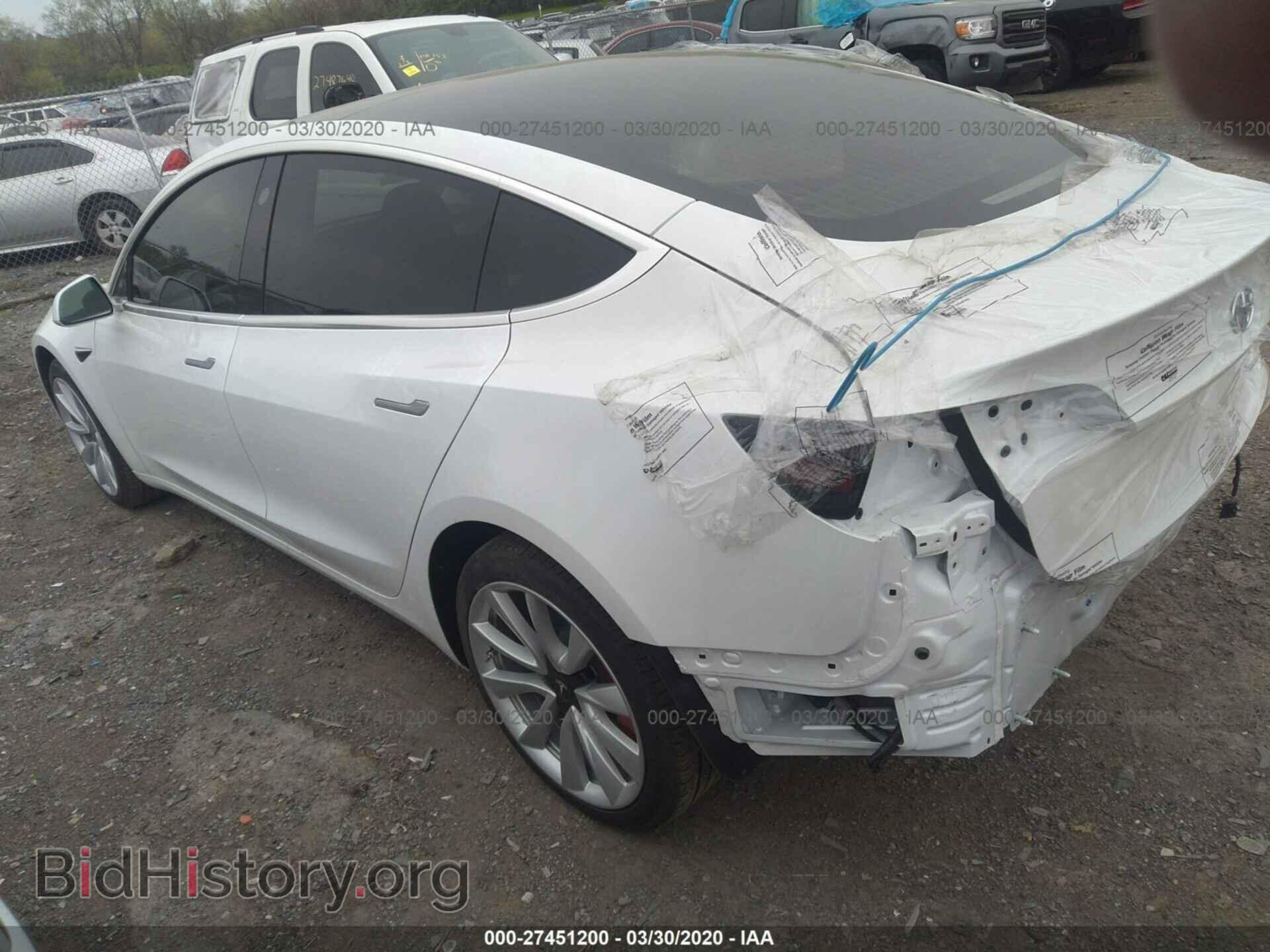 2020 TESLA MODEL 3 - VIN: 5YJ3E1EA3LF598743 - Photo 3