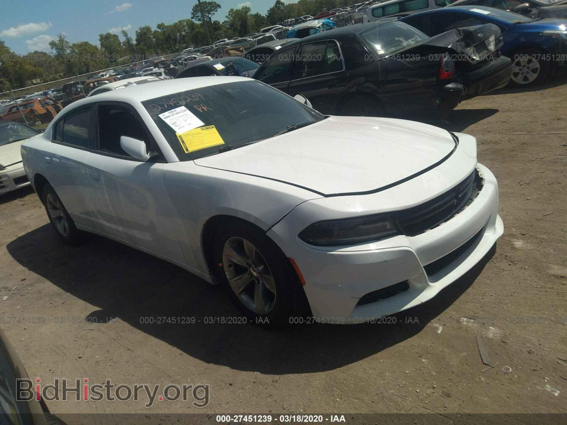 Фотография 2C3CDXHG4GH149873 - DODGE CHARGER 2016