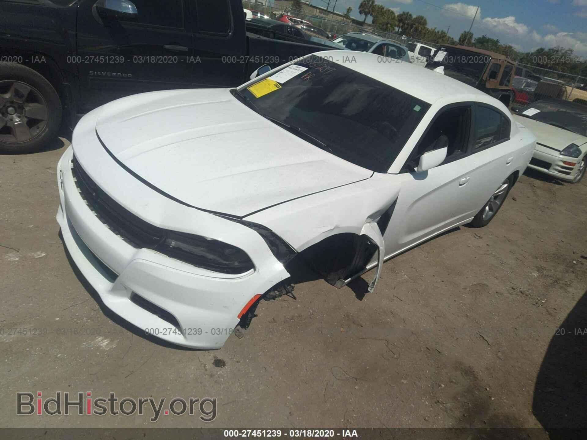 2016 DODGE CHARGER - VIN: 2C3CDXHG4GH149873 - Фото 2