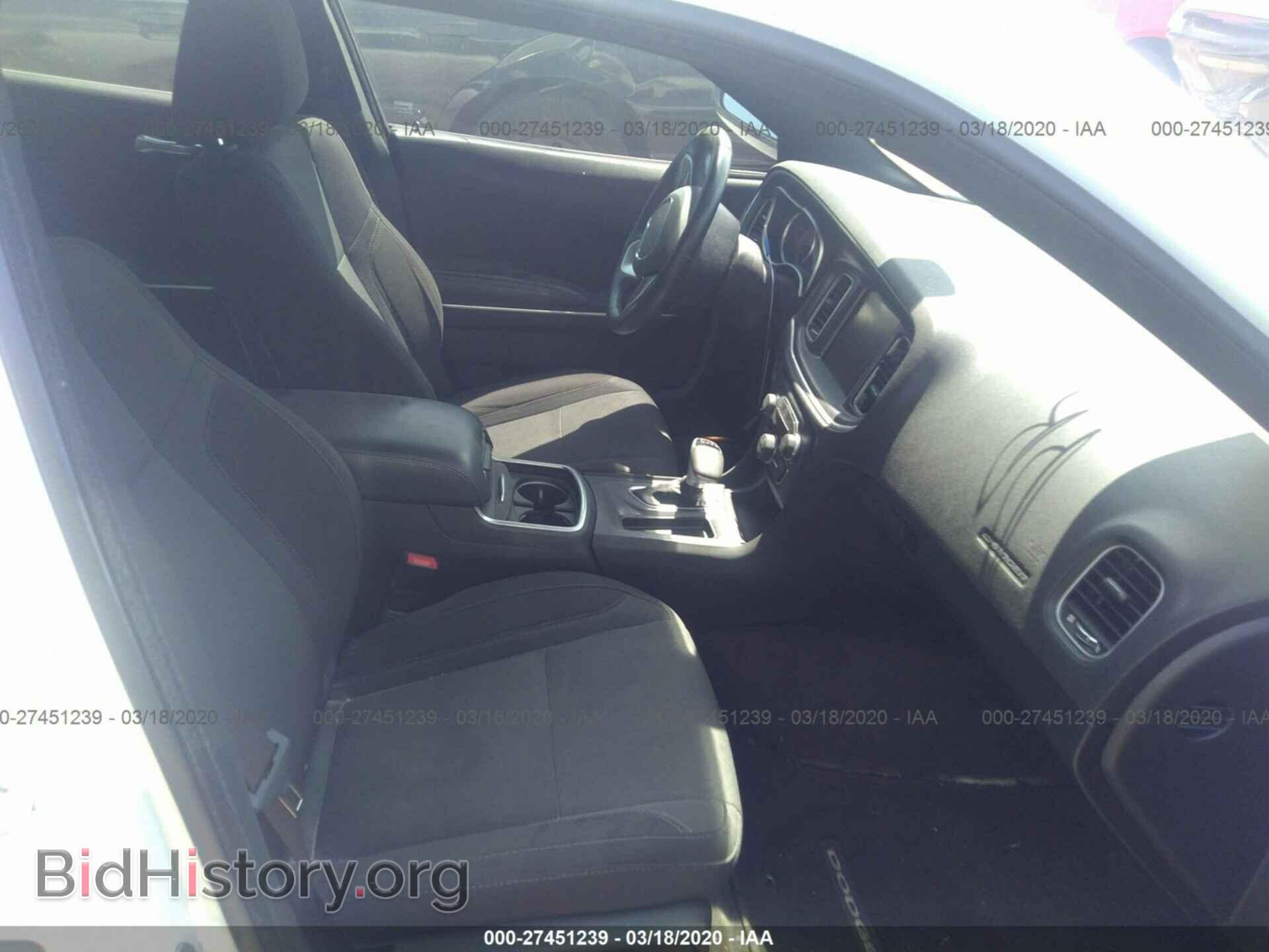 2016 DODGE CHARGER - VIN: 2C3CDXHG4GH149873 - Фото 5