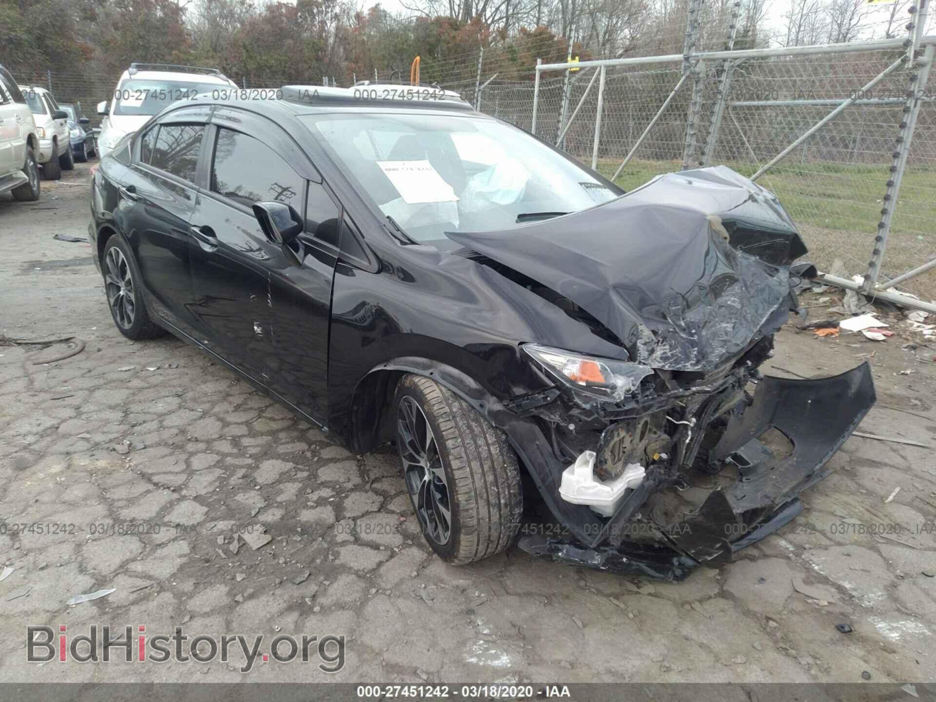 Photo 2HGFB6E5XDH709176 - HONDA CIVIC SDN 2013