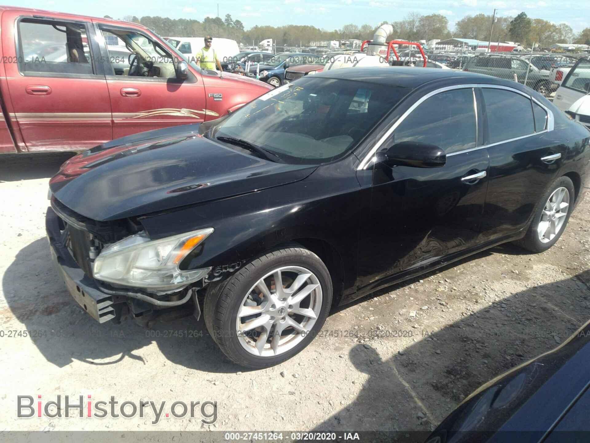 2011 NISSAN MAXIMA - VIN: 1N4AA5AP0BC834867 - Фото 2