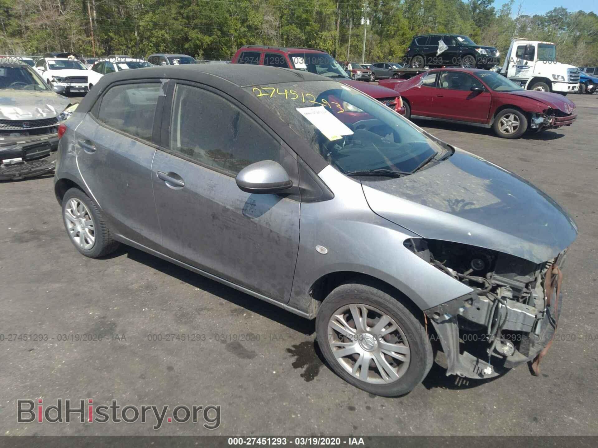 Photo JM1DE1KY1C0142812 - MAZDA MAZDA2 2012