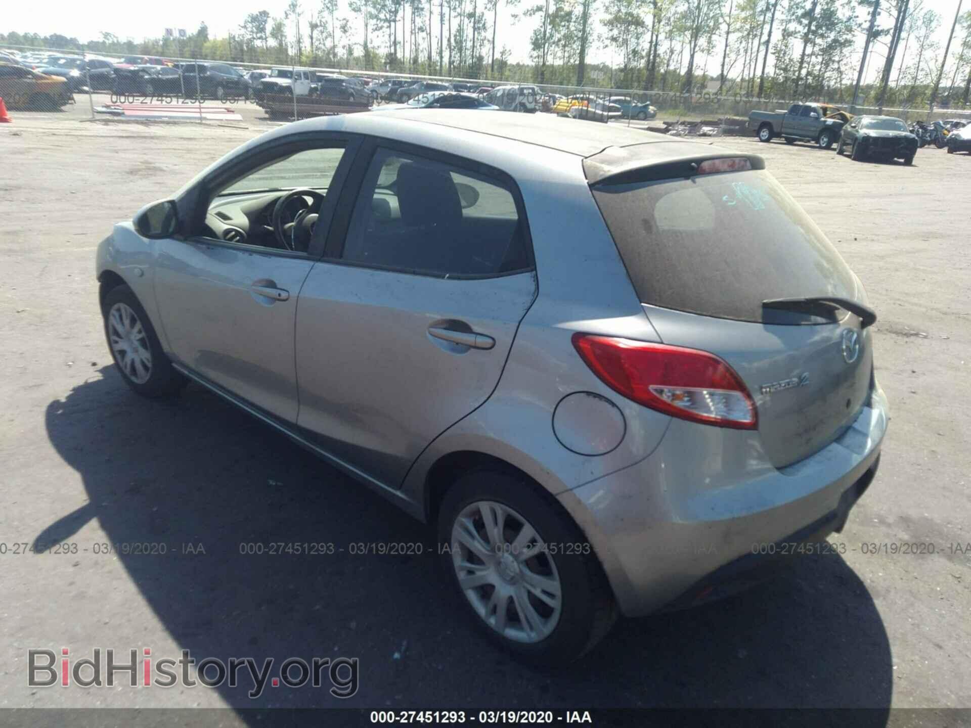 2012 MAZDA MAZDA2 - VIN: JM1DE1KY1C0142812 - Photo 3