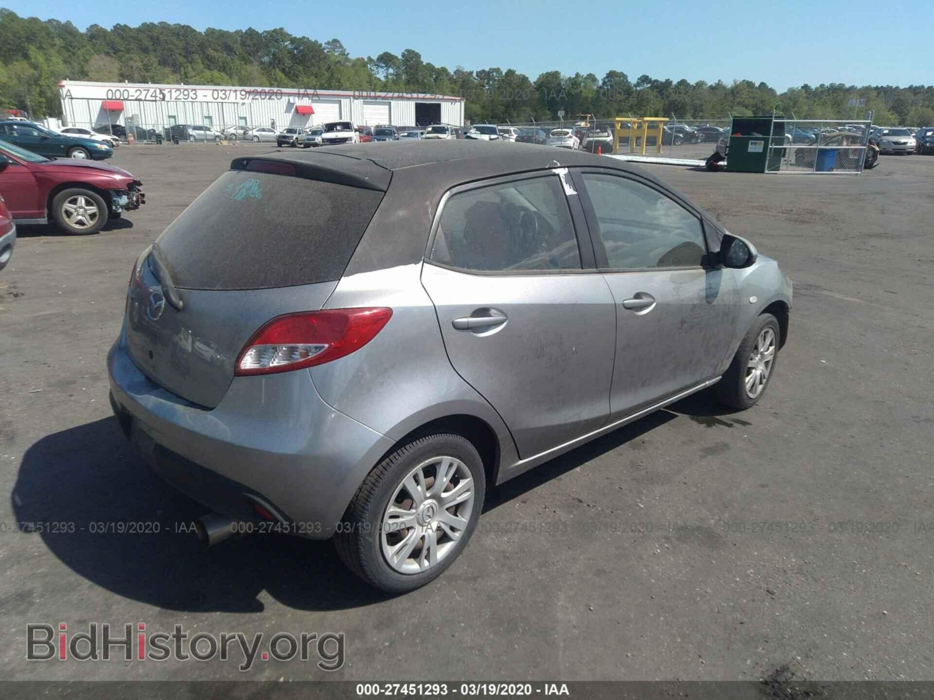 2012 MAZDA MAZDA2 - VIN: JM1DE1KY1C0142812 - Photo 4