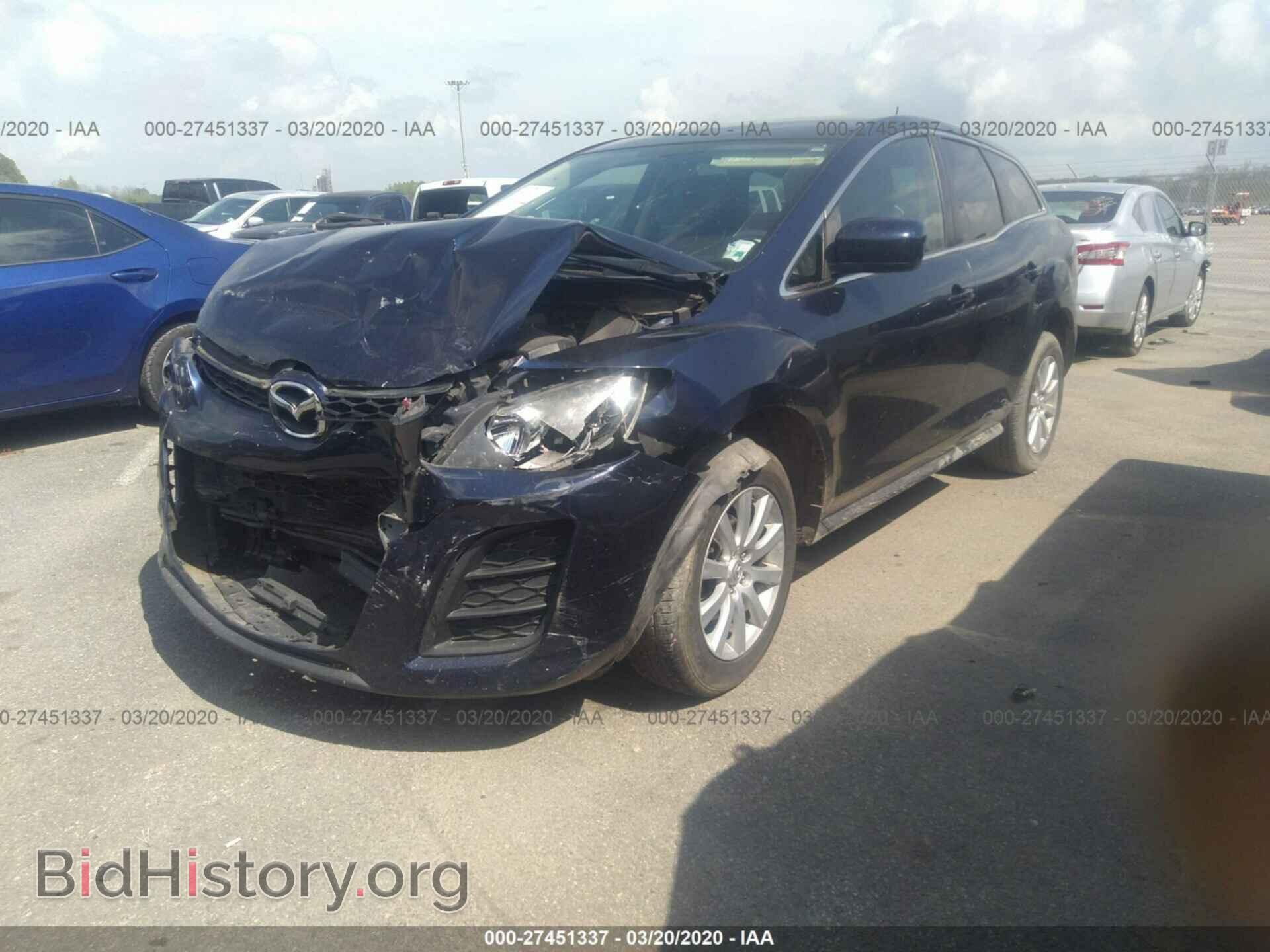 2011 MAZDA CX-7 - VIN: JM3ER2AM6B0394199 - Фото 2