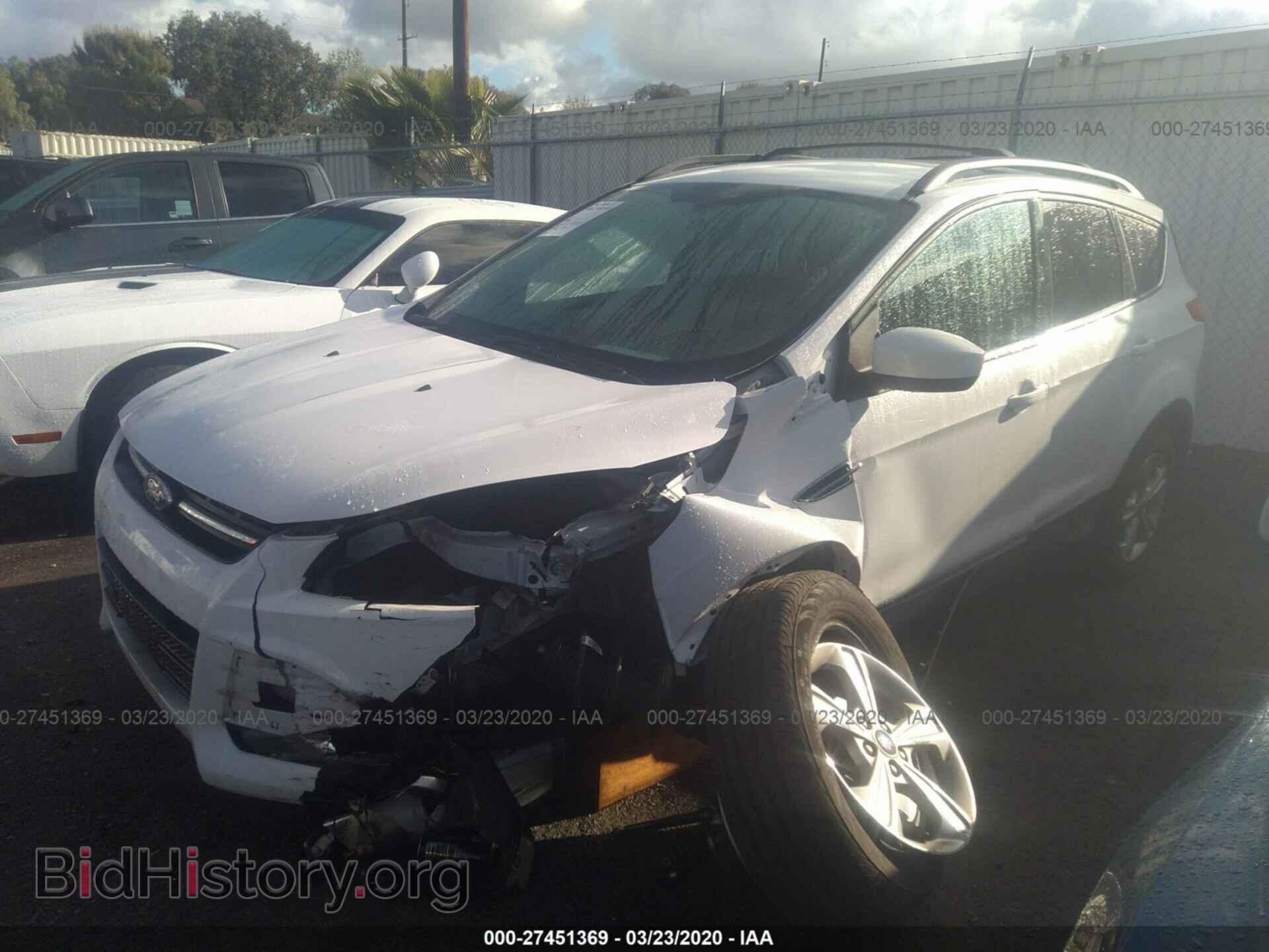 2013 FORD ESCAPE - VIN: 1FMCU0GX2DUC79935 - Фото 2