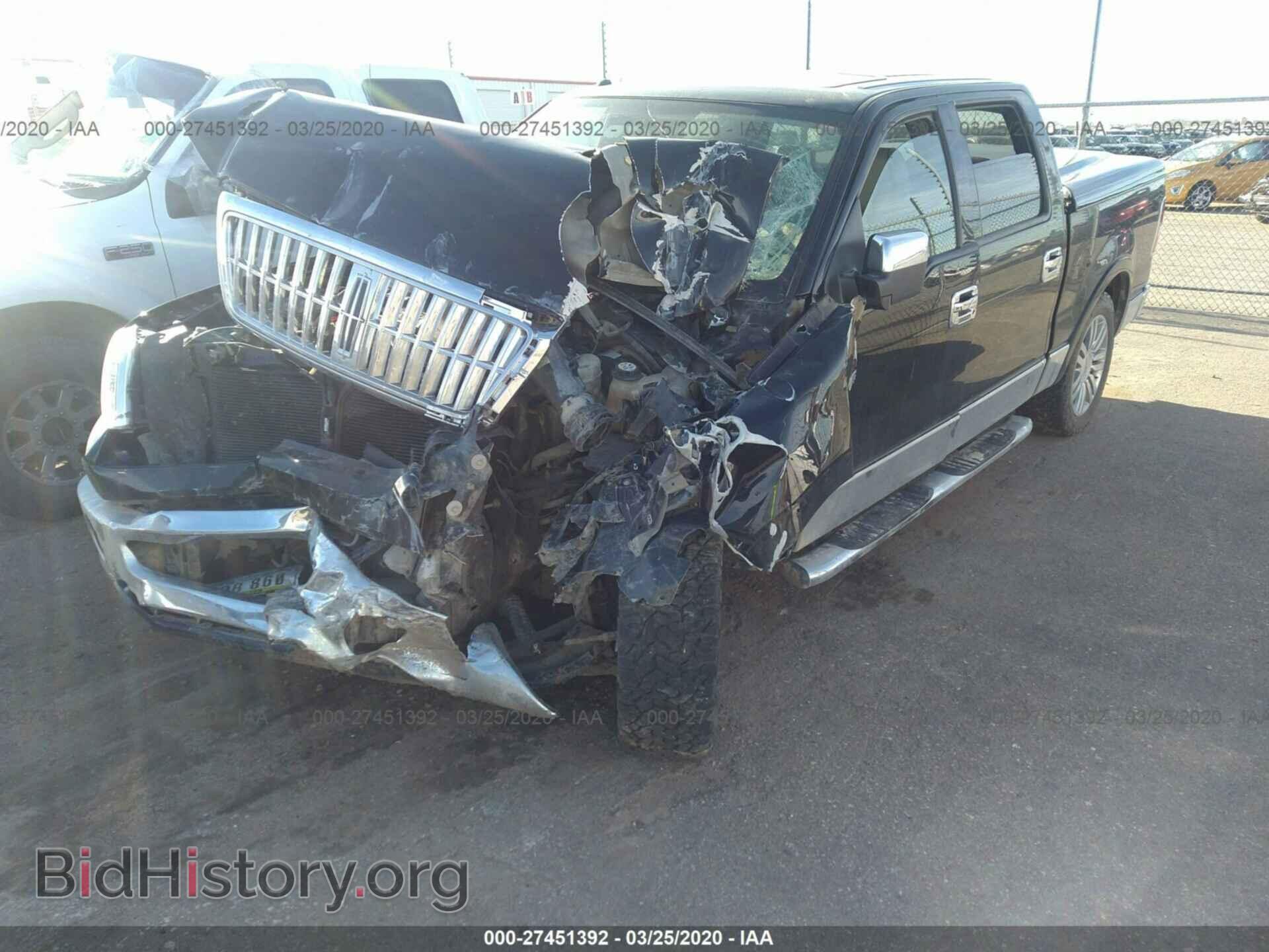 2007 LINCOLN MARK LT - VIN: 5LTPW16527FJ11546 - Фото 2