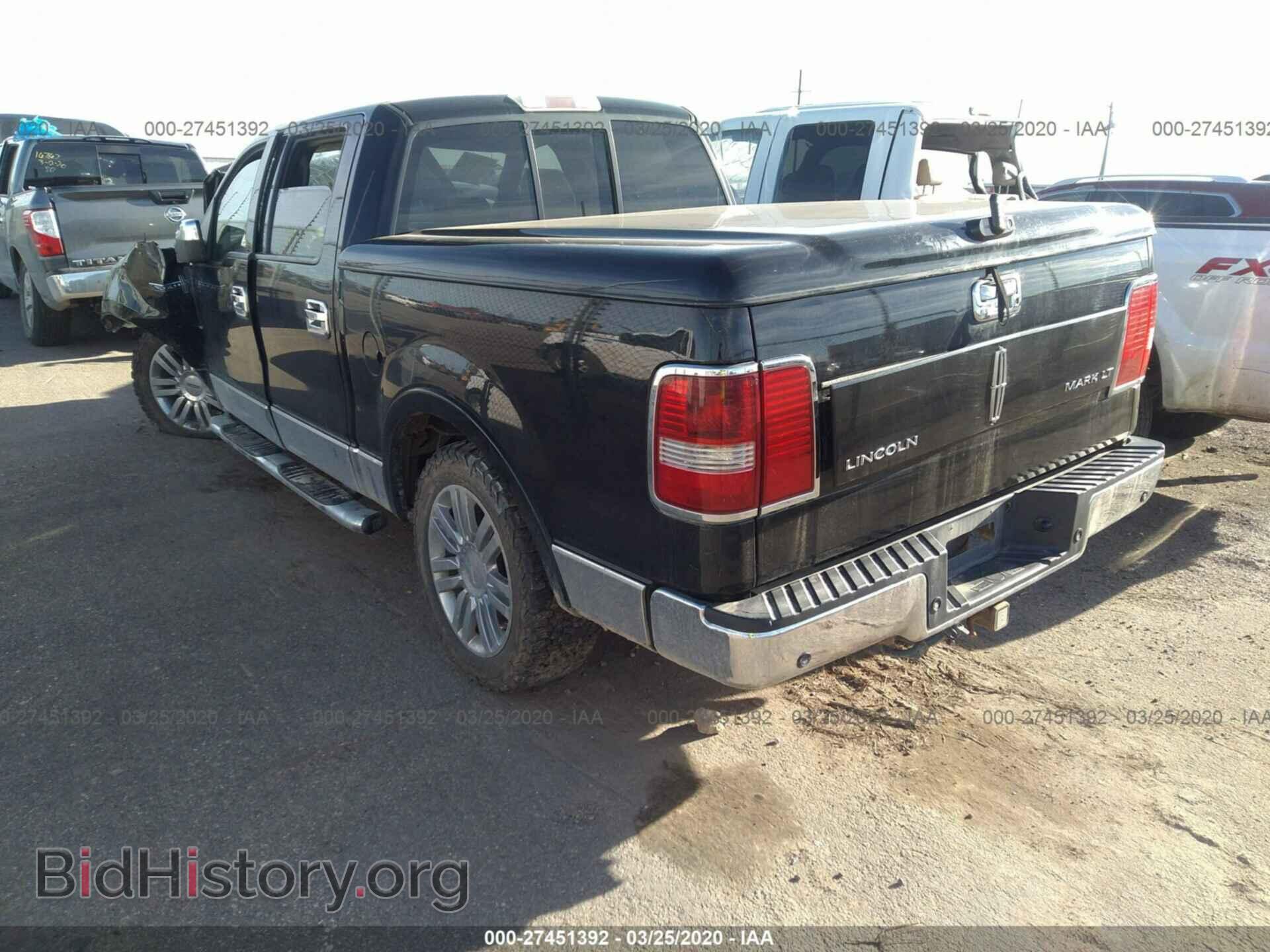 2007 LINCOLN MARK LT - VIN: 5LTPW16527FJ11546 - Фото 3