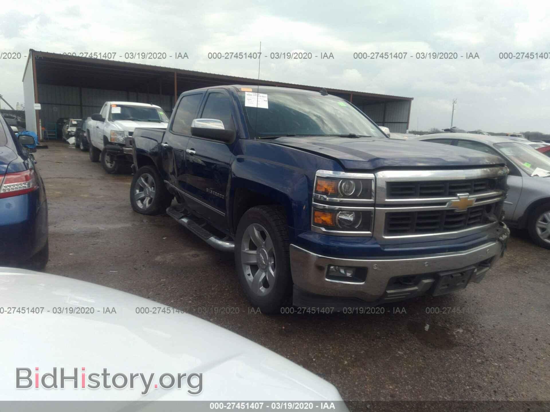 Фотография 3GCPCSEC0EG272989 - CHEVROLET SILVERADO 2014