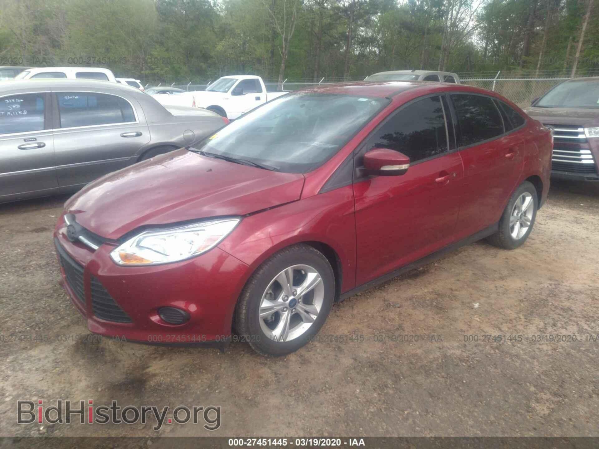 2013 FORD FOCUS - VIN: 1FADP3F27DL359704 - Фото 2
