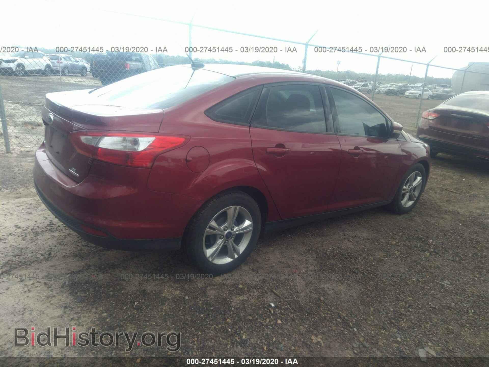 2013 FORD FOCUS - VIN: 1FADP3F27DL359704 - Фото 4