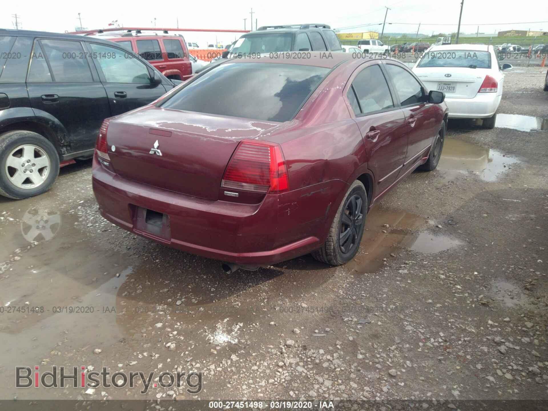 2005 MITSUBISHI GALANT - VIN: 4A3AB36F35E052676 - Фото 4