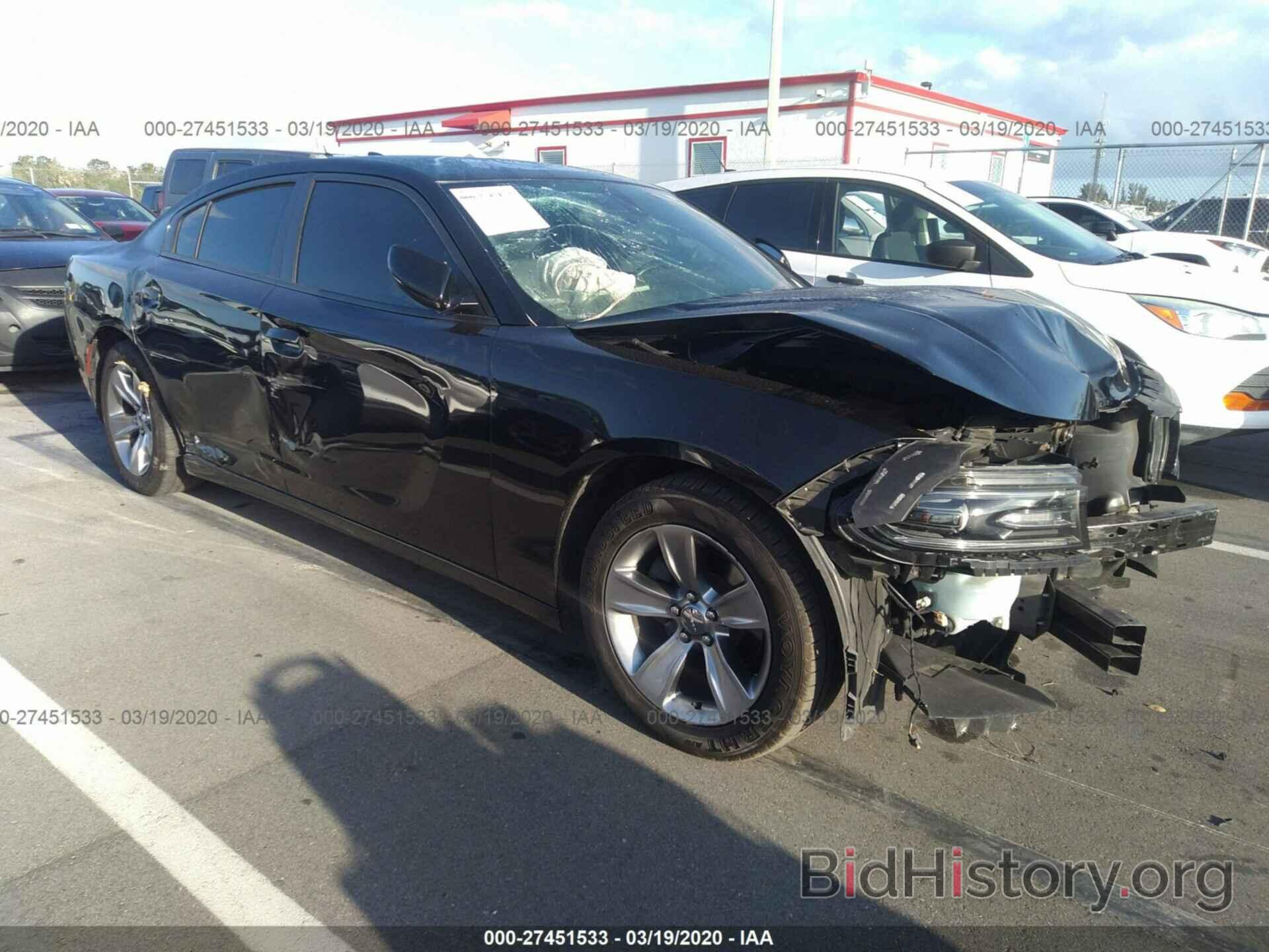 Photo 2C3CDXHG6GH215176 - DODGE CHARGER 2016
