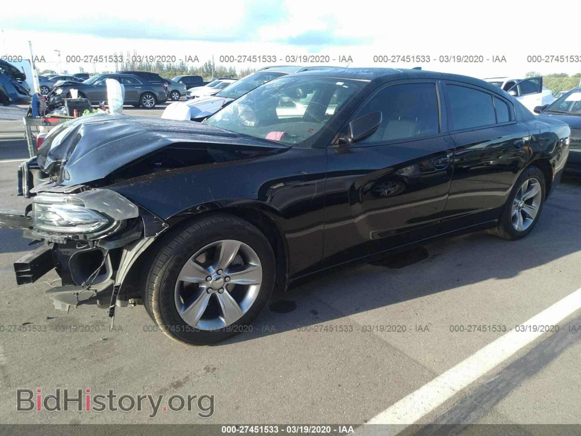 2016 DODGE CHARGER - VIN: 2C3CDXHG6GH215176 - Фото 2