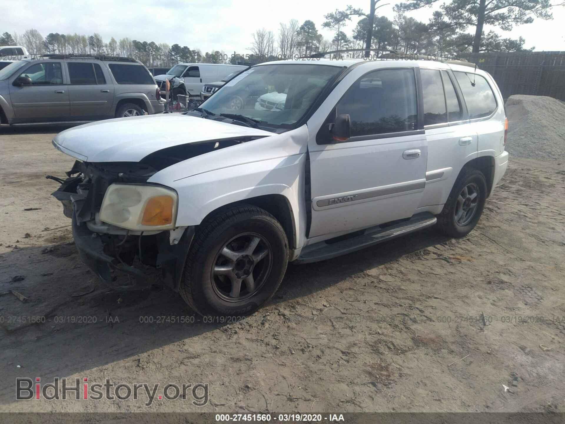 2002 GMC ENVOY - VIN: 1GKDS13SX22244250 - Фото 2