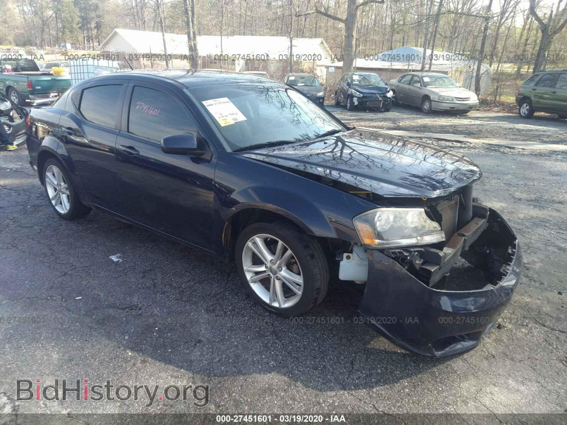 Фотография 1C3CDZCG0DN768105 - DODGE AVENGER 2013
