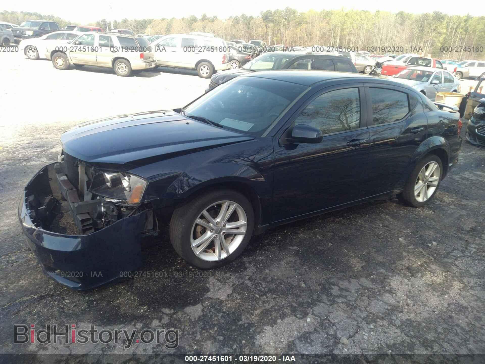 2013 DODGE AVENGER - VIN: 1C3CDZCG0DN768105 - Photo 2