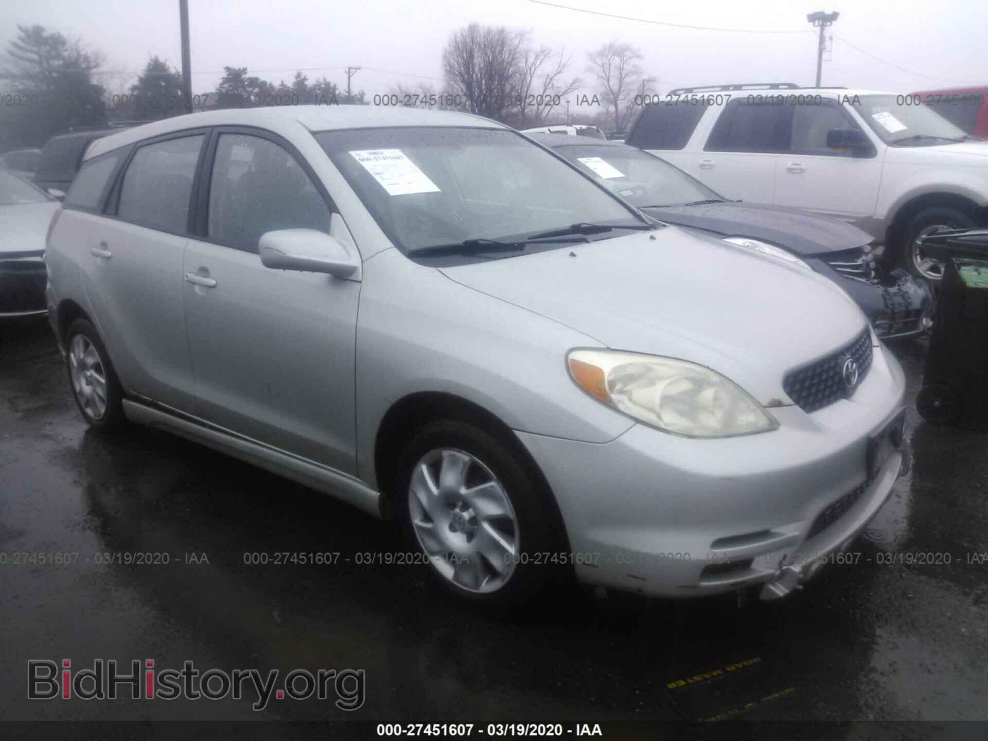 Photo 2T1KR32E64C189256 - TOYOTA COROLLA MATRIX 2004