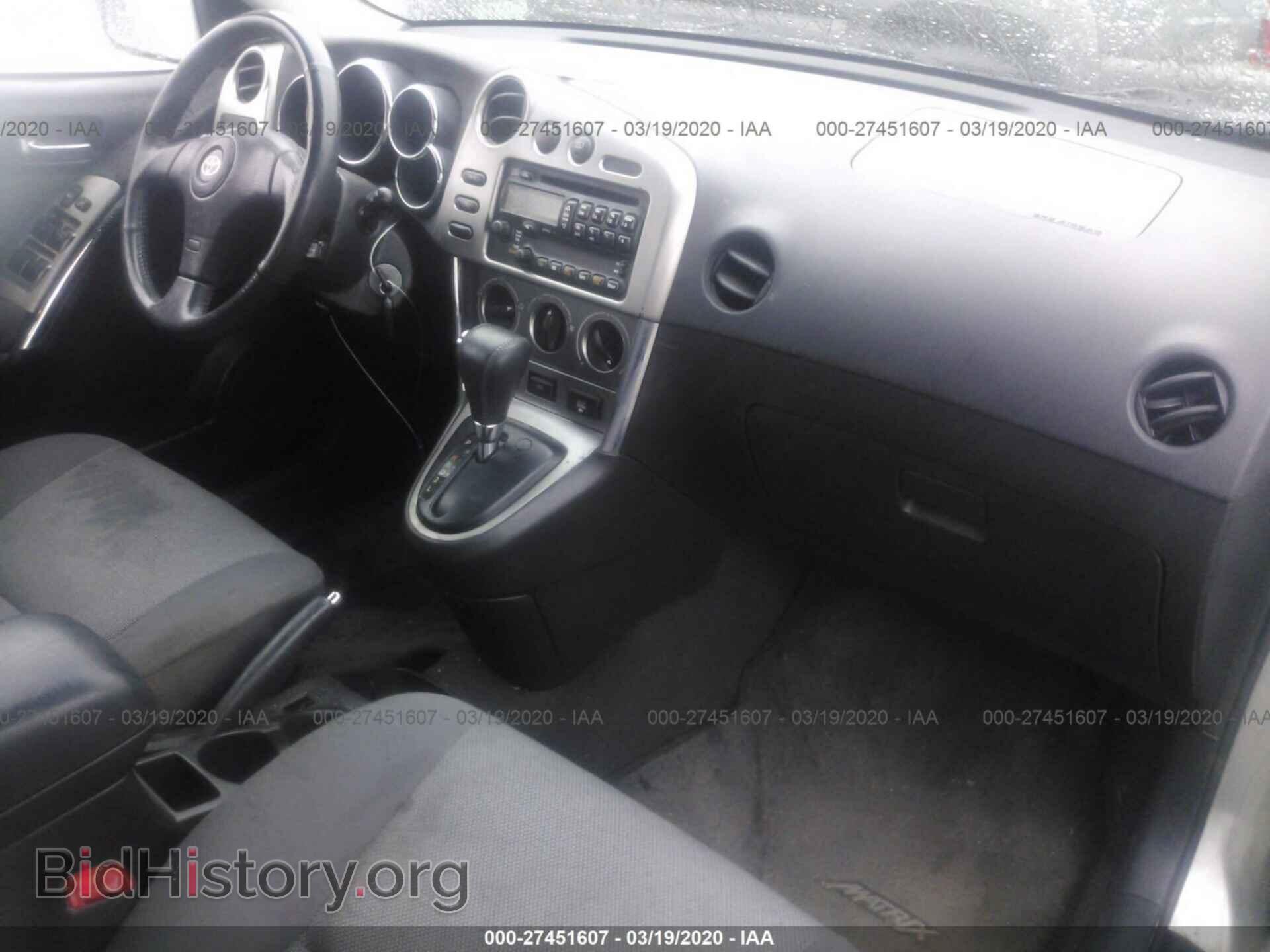 2004 TOYOTA COROLLA MATRIX - VIN: 2T1KR32E64C189256 - Фото 5