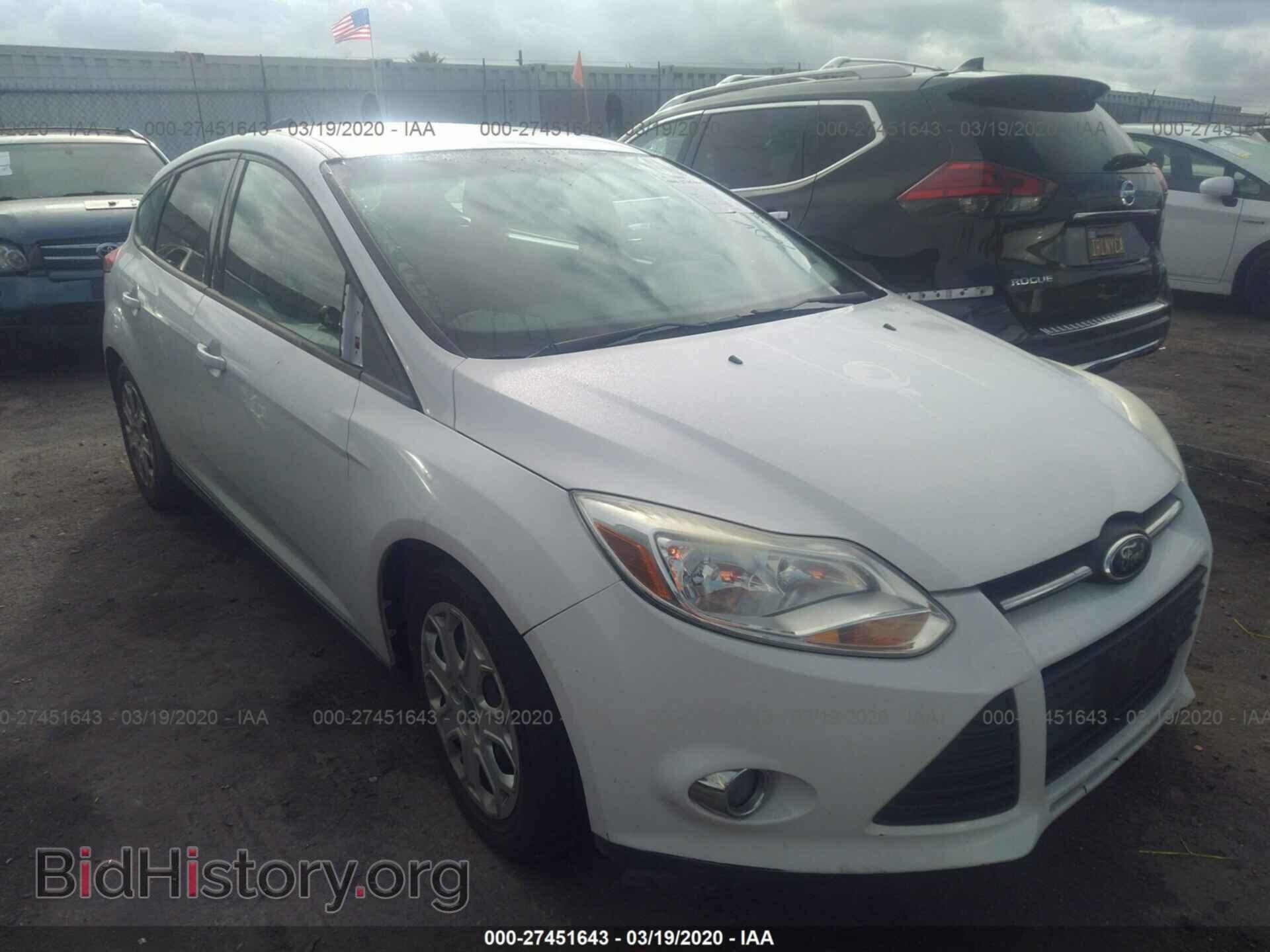 Photo 1FAHP3K27CL382955 - FORD FOCUS 2012