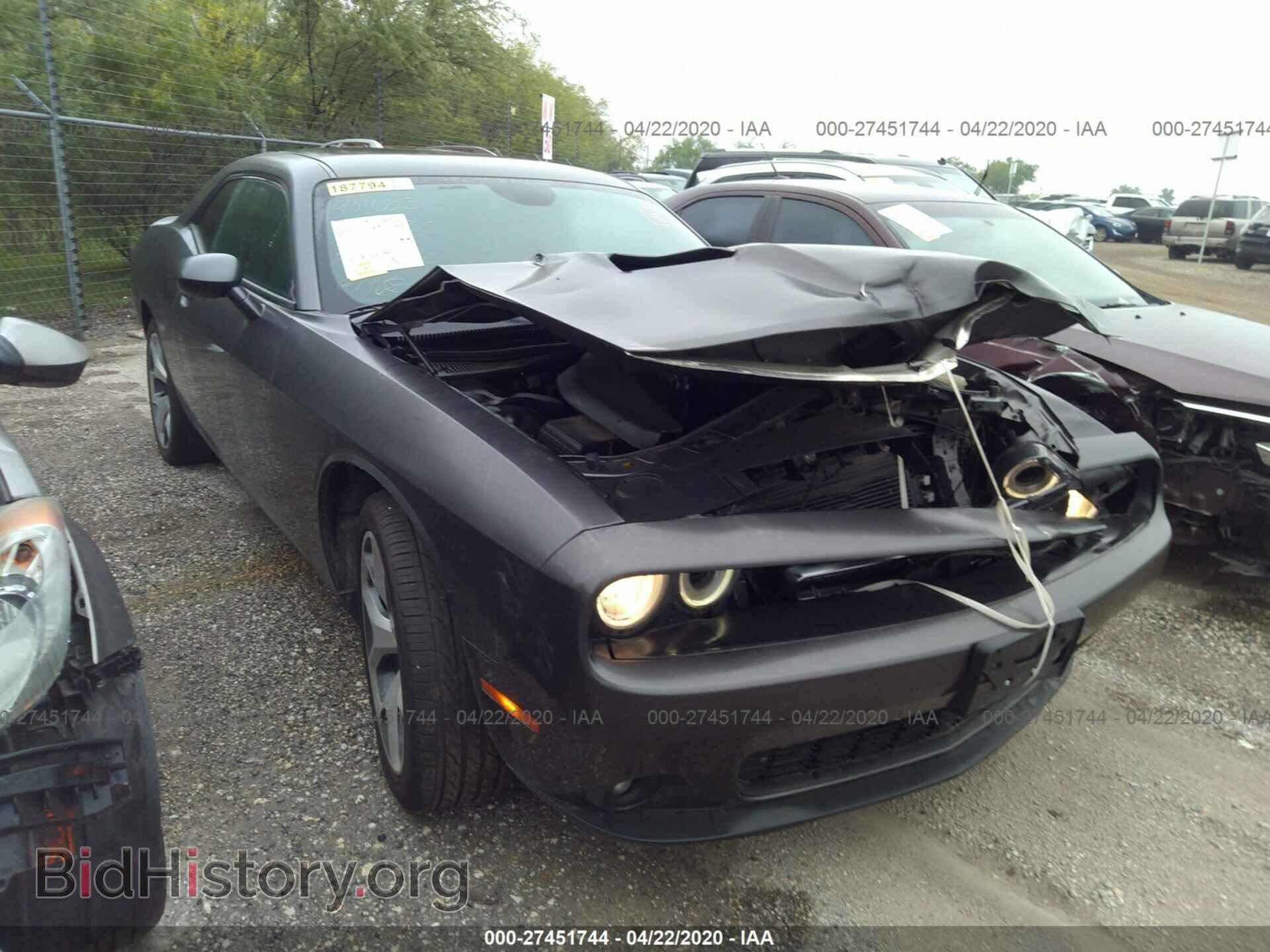 Photo 2C3CDZAGXGH316730 - DODGE CHALLENGER 2016