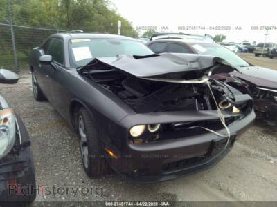2016 Dodge CHALLENGER SXT, gray — VIN 2C3CDZAGXGH316730, IAAI
