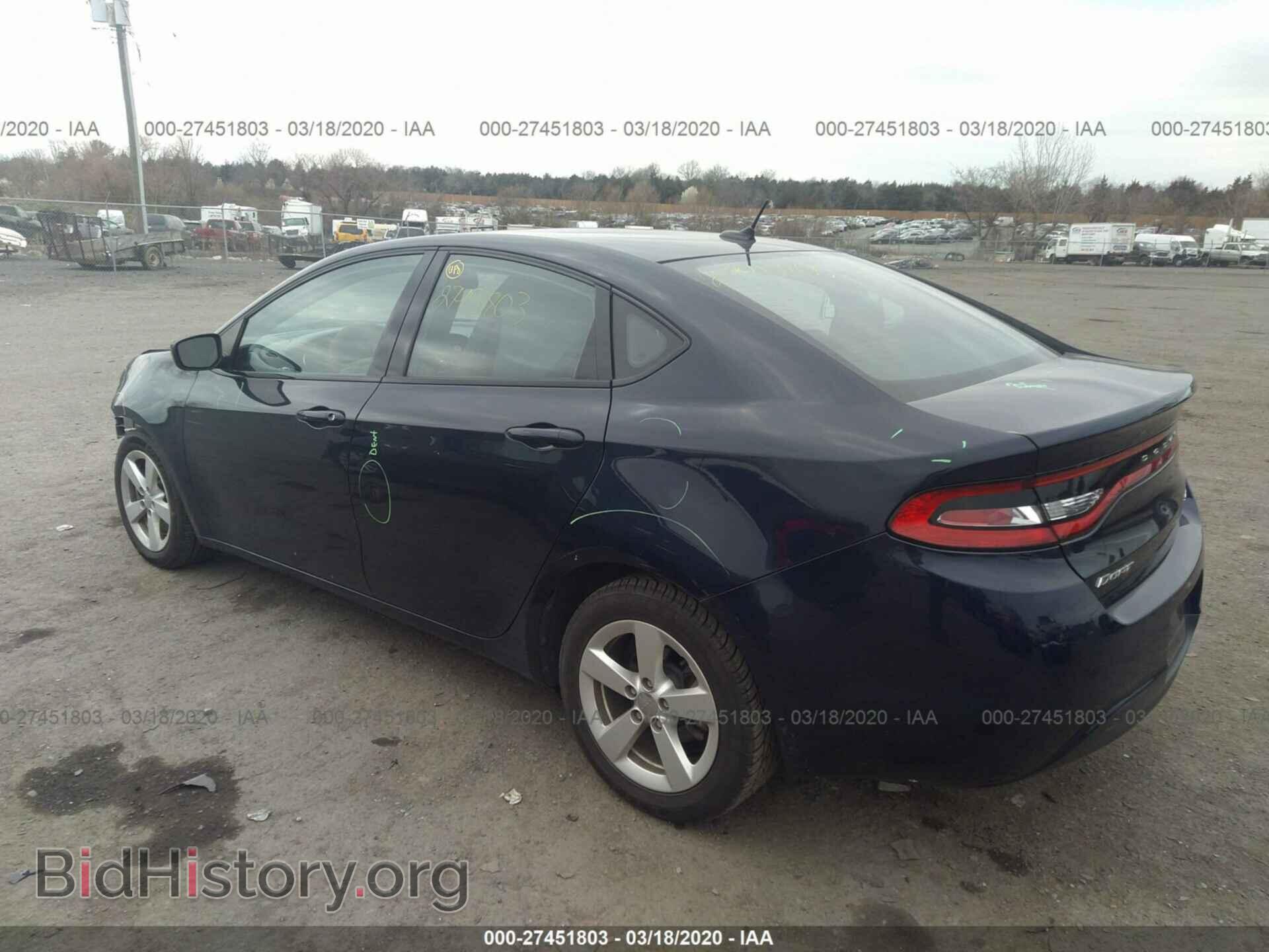 2015 DODGE DART - VIN: 1C3CDFBB8FD180370 - Фото 3
