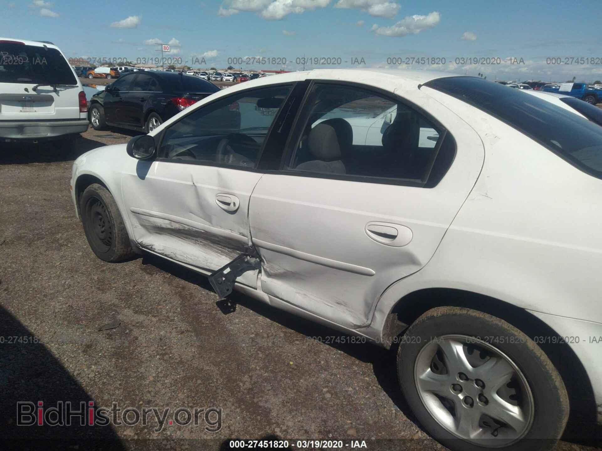2002 DODGE NEON - VIN: 1B3ES46CX2D503170 - Фото 6