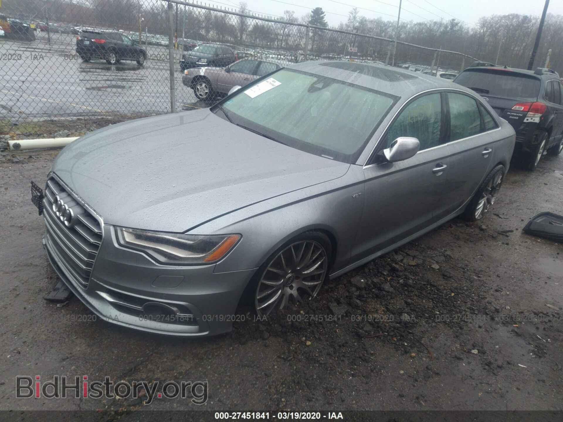 2013 AUDI S6 - VIN: WAUF2AFC0DN121452 - Фото 2