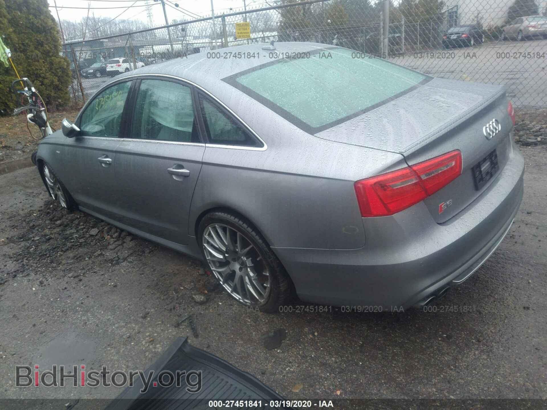 2013 AUDI S6 - VIN: WAUF2AFC0DN121452 - Фото 3