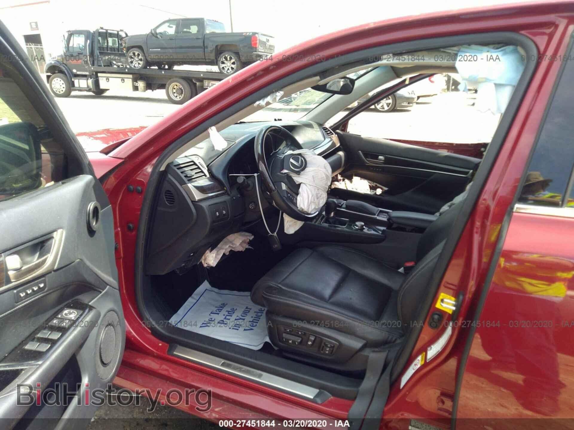 2013 LEXUS GS - VIN: JTHBE1BL1D5008249 - Photo 5