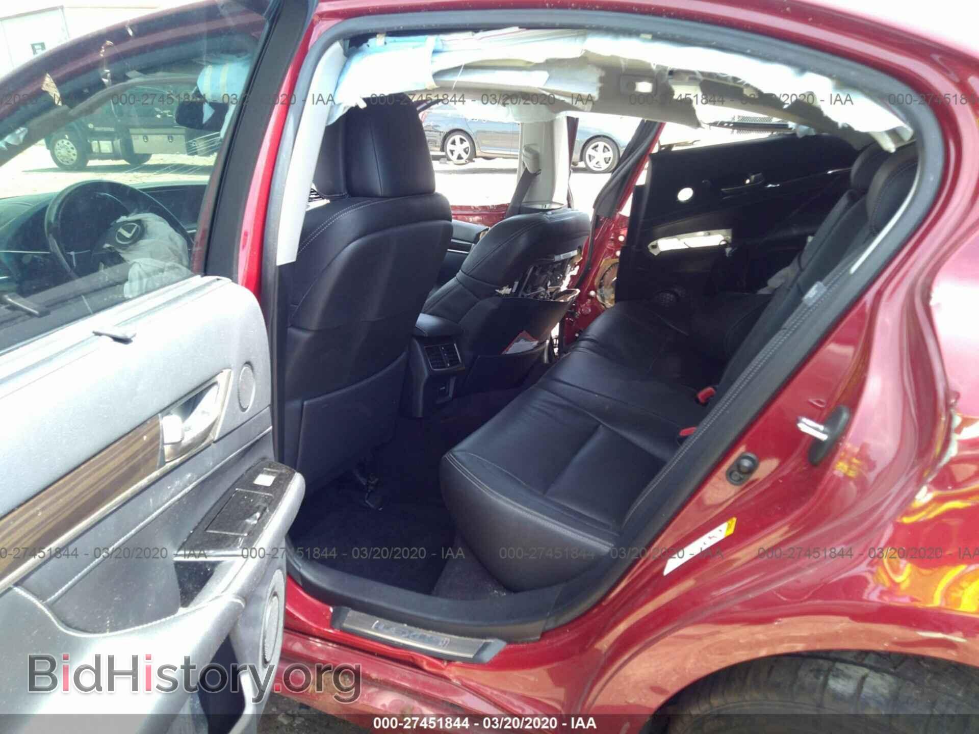 2013 LEXUS GS - VIN: JTHBE1BL1D5008249 - Photo 8