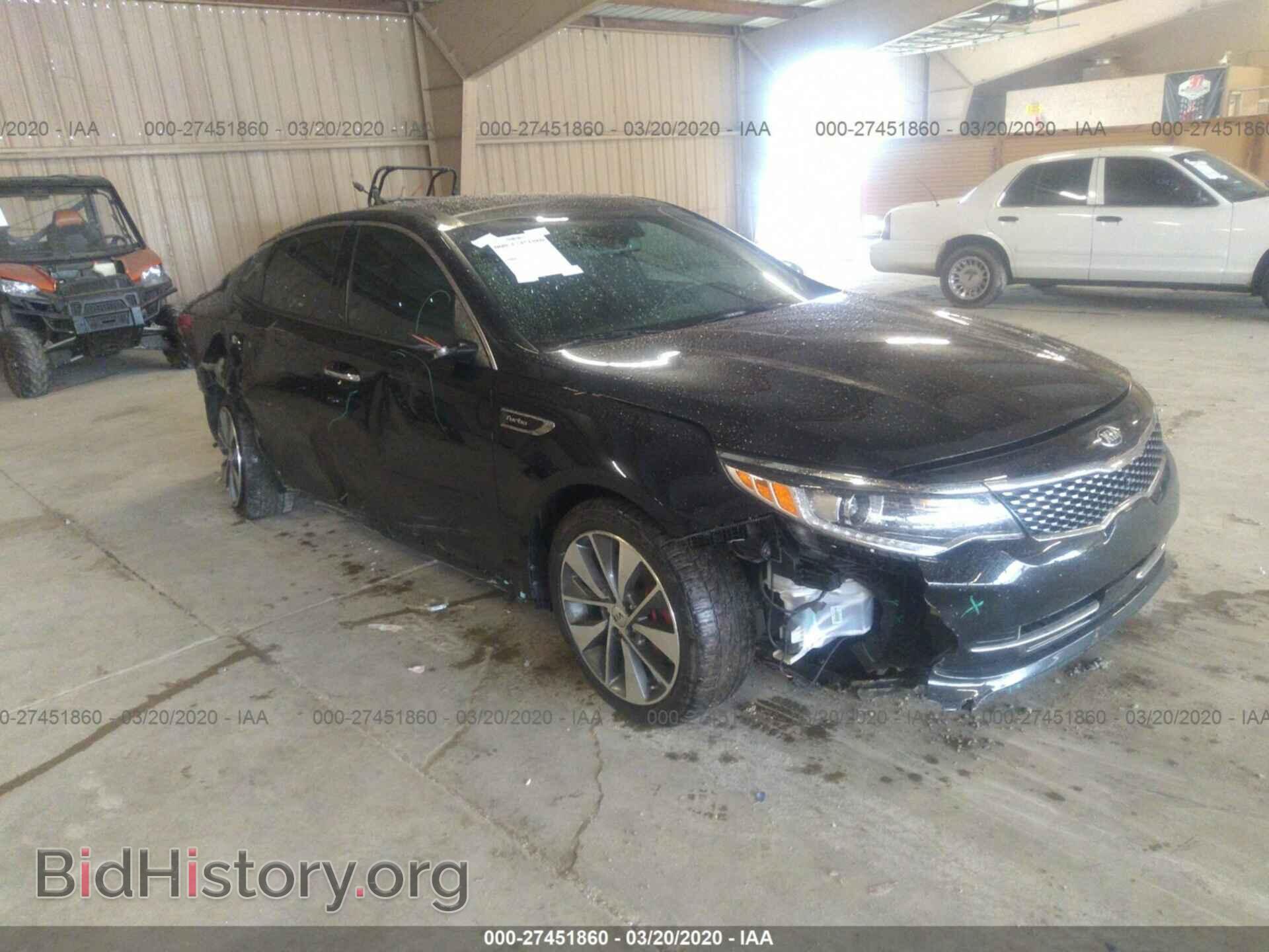 Фотография 5XXGV4L20GG033299 - KIA OPTIMA 2016