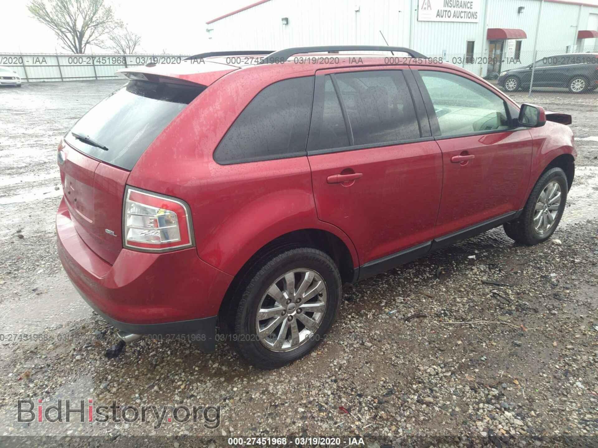 2007 FORD EDGE - VIN: 2FMDK39C17BA59167 - Фото 4