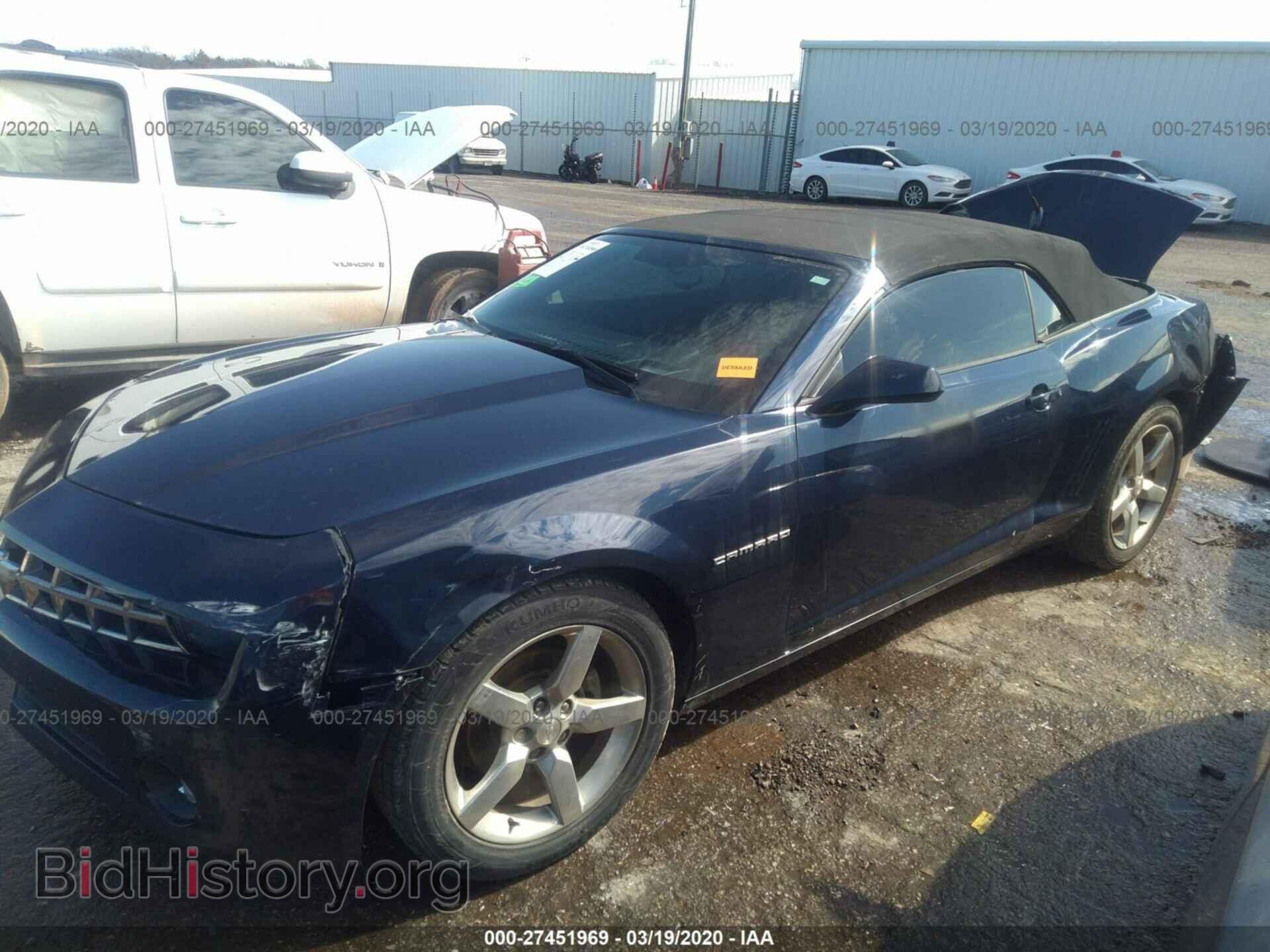 2011 CHEVROLET CAMARO - VIN: 2G1FC3DD1B9180669 - Фото 2
