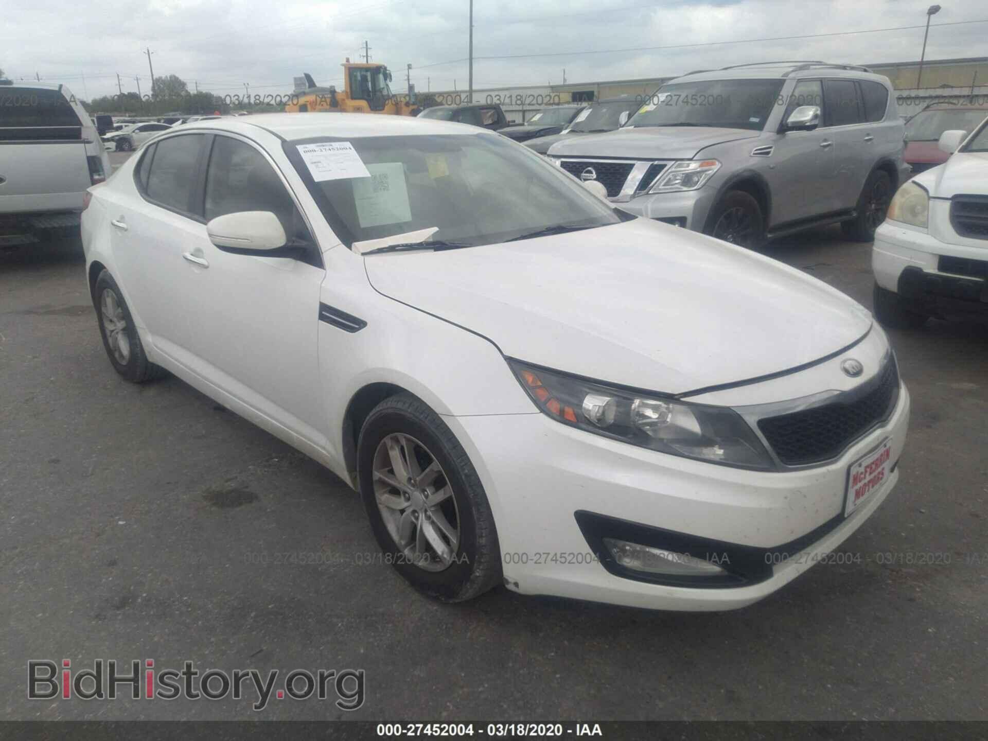 Фотография KNAGM4A7XD5338050 - KIA OPTIMA 2013