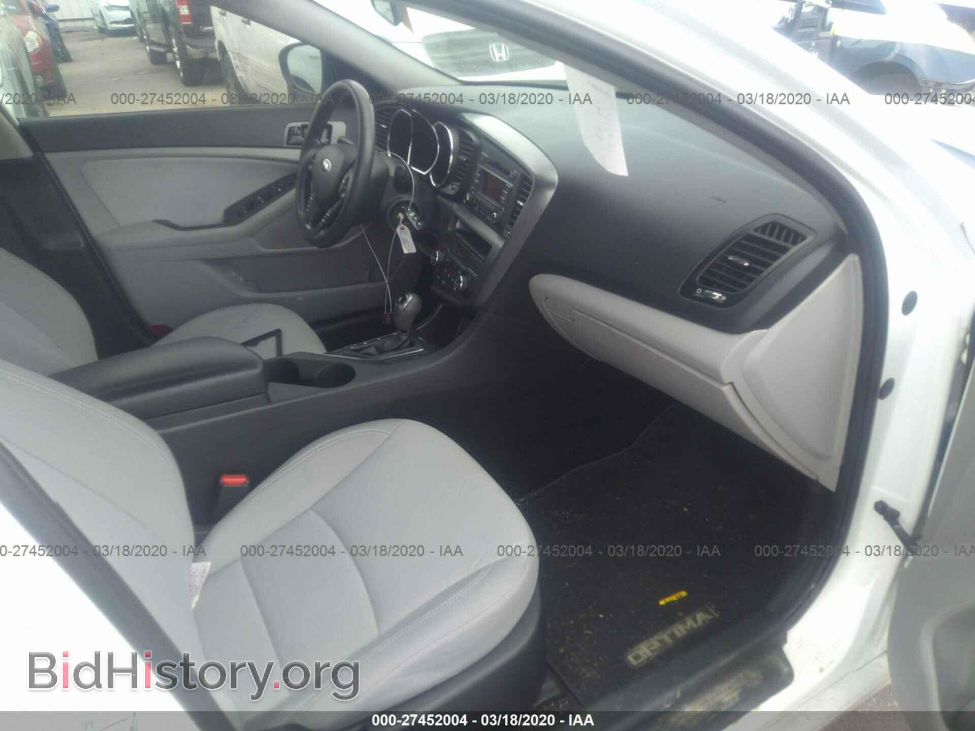 2013 KIA OPTIMA - VIN: KNAGM4A7XD5338050 - Фото 5