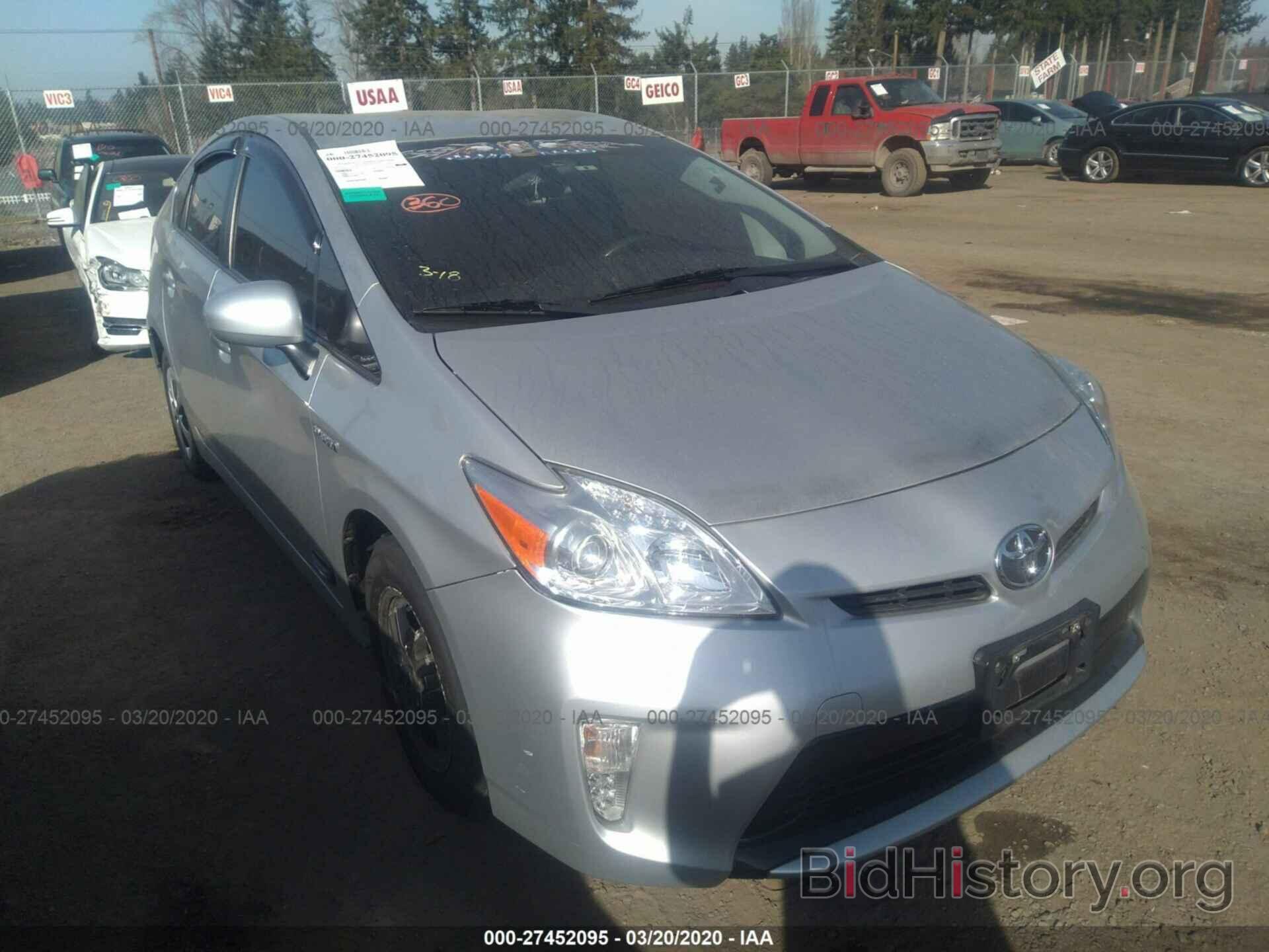 Photo JTDKN3DU2F1920501 - TOYOTA PRIUS 2015