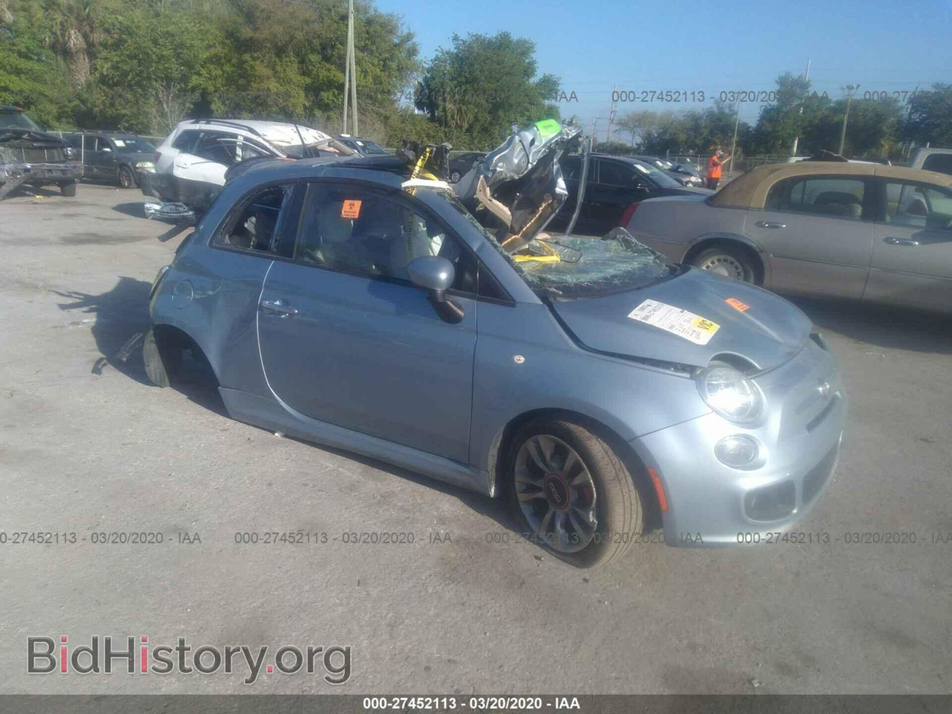 Photo 3C3CFFBR6FT636738 - FIAT 500 2015
