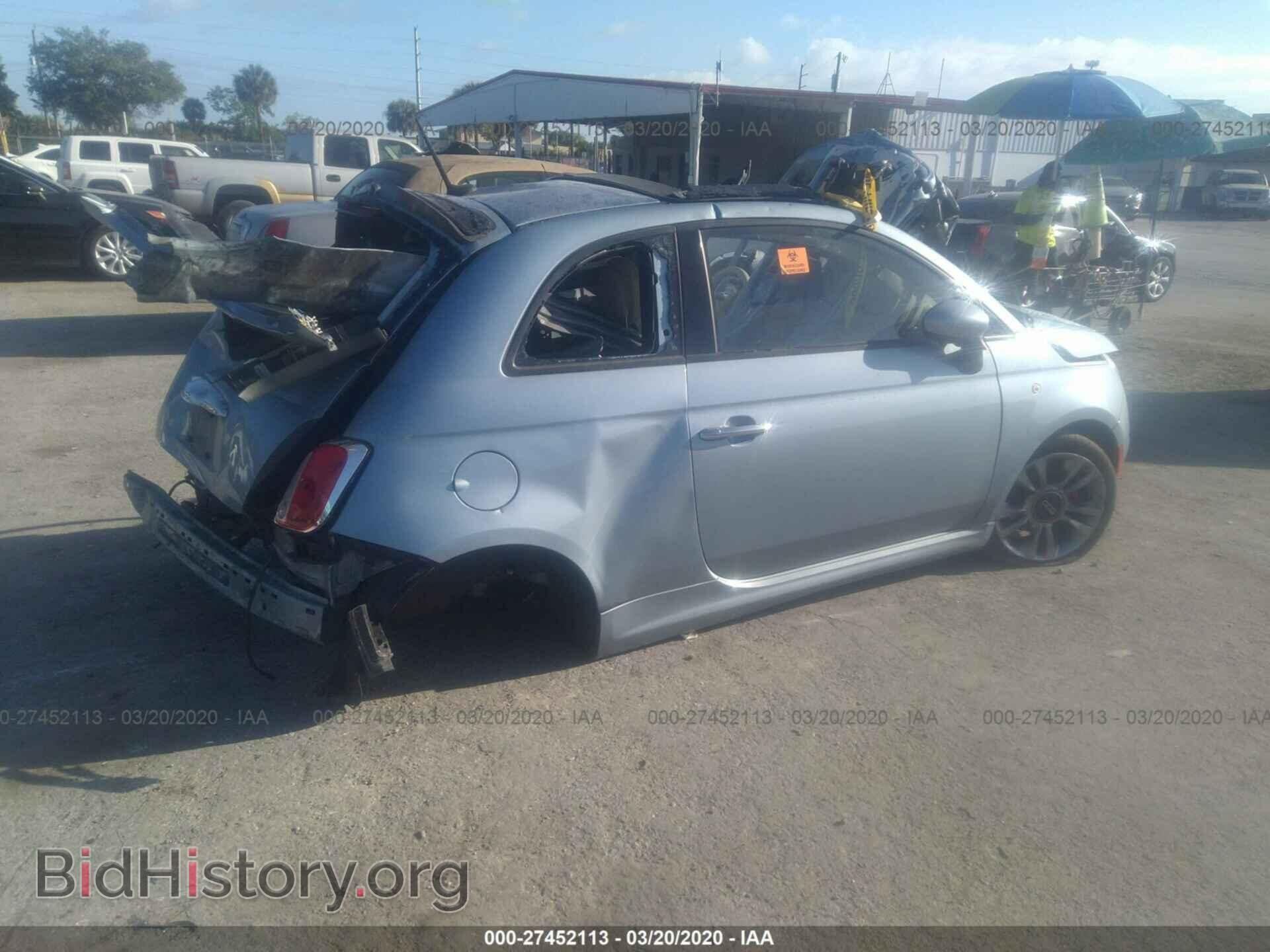 2015 FIAT 500 - VIN: 3C3CFFBR6FT636738 - Фото 4