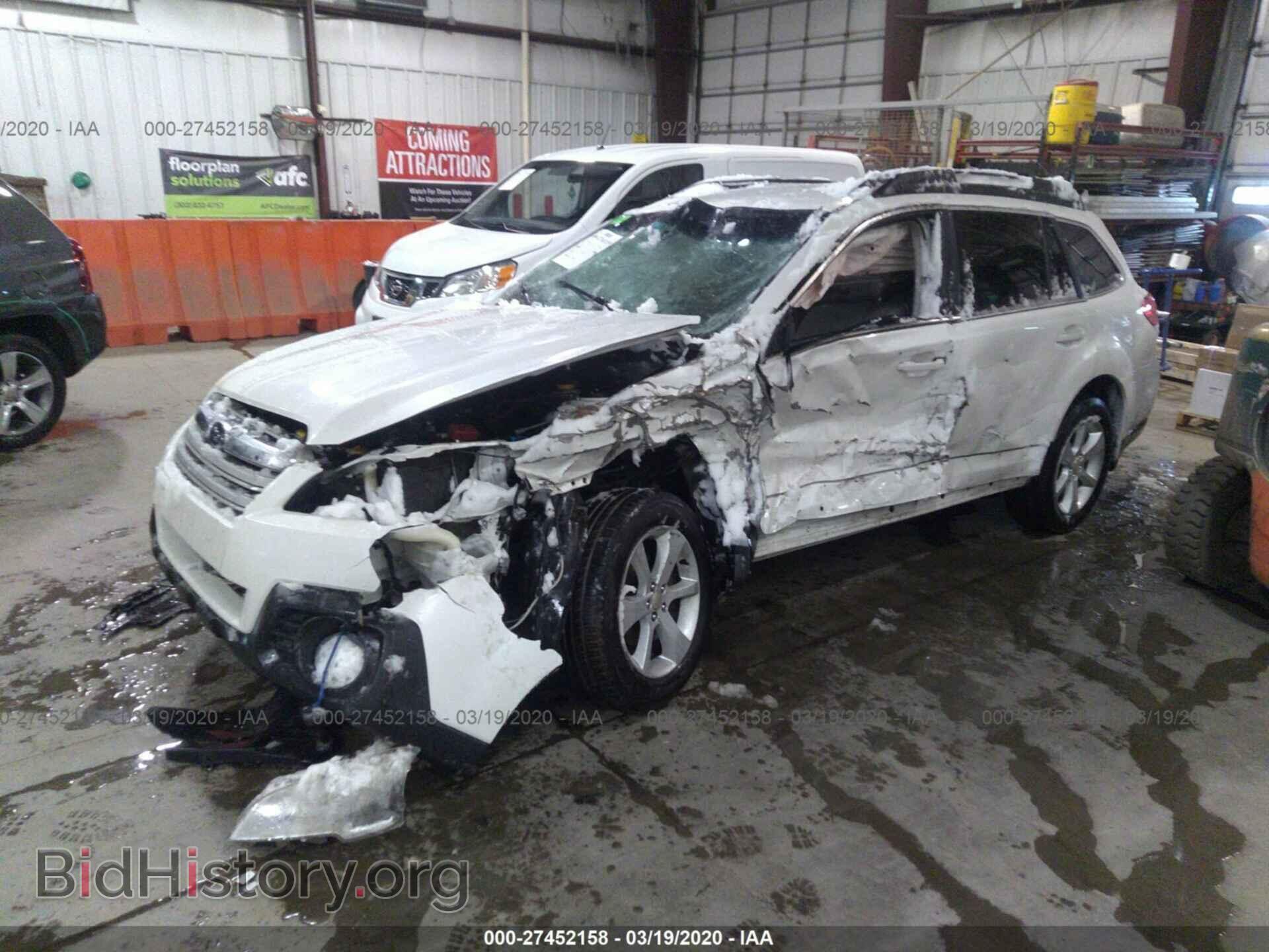 2014 SUBARU OUTBACK - VIN: 4S4BRCCC5E3292641 - Фото 2