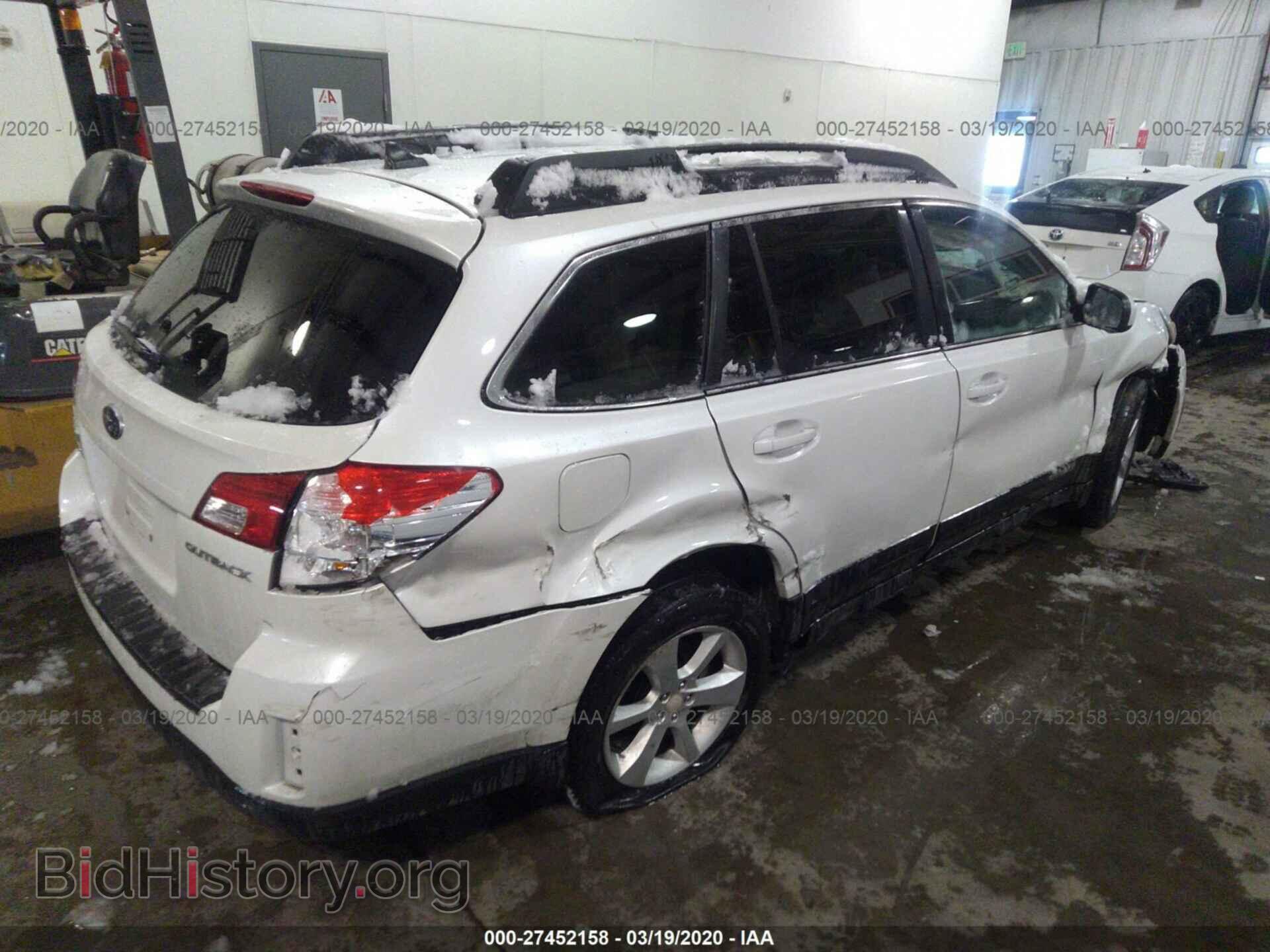 2014 SUBARU OUTBACK - VIN: 4S4BRCCC5E3292641 - Фото 4